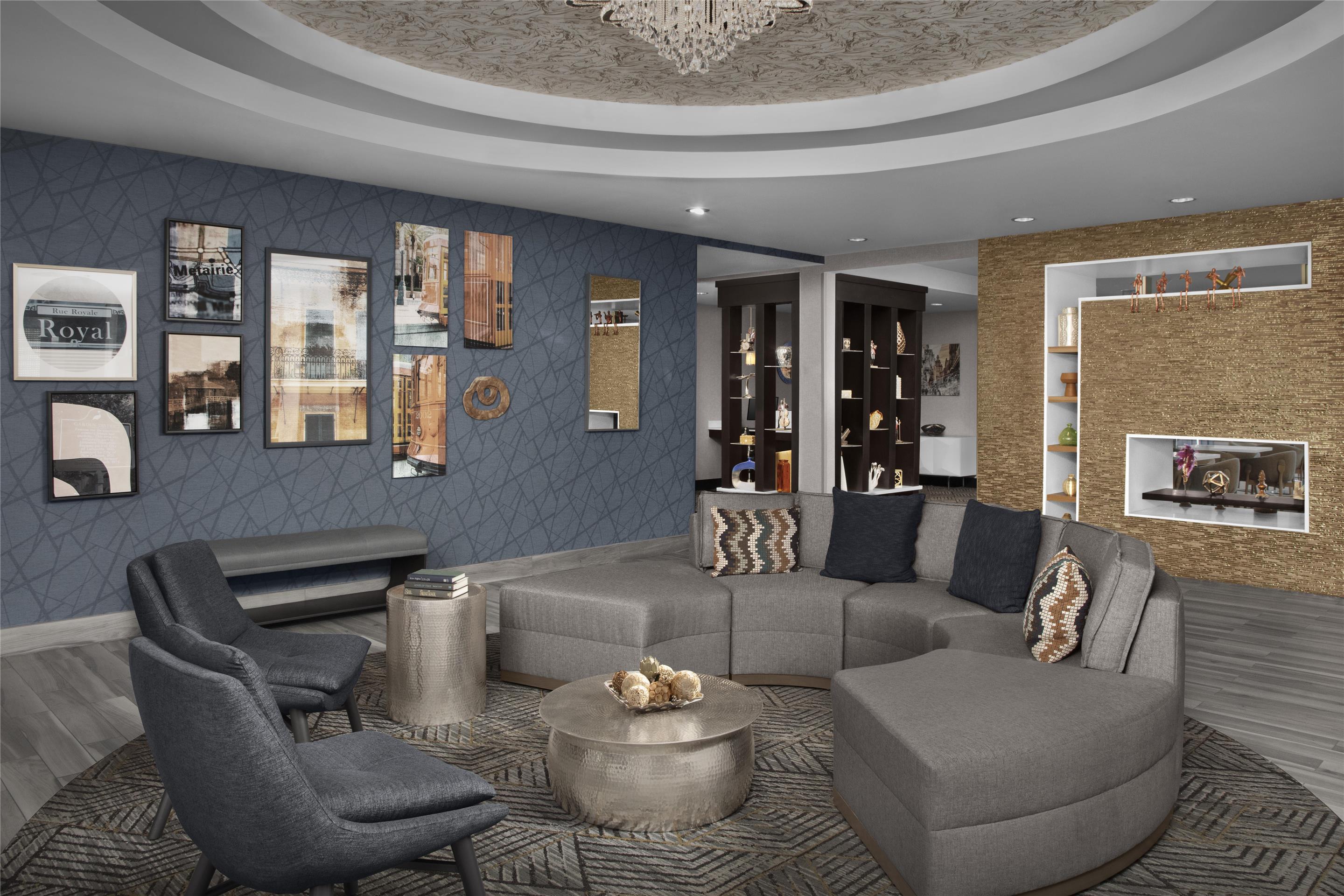 Lobby | Homewood Suites by Hilton Metairie New Orleans