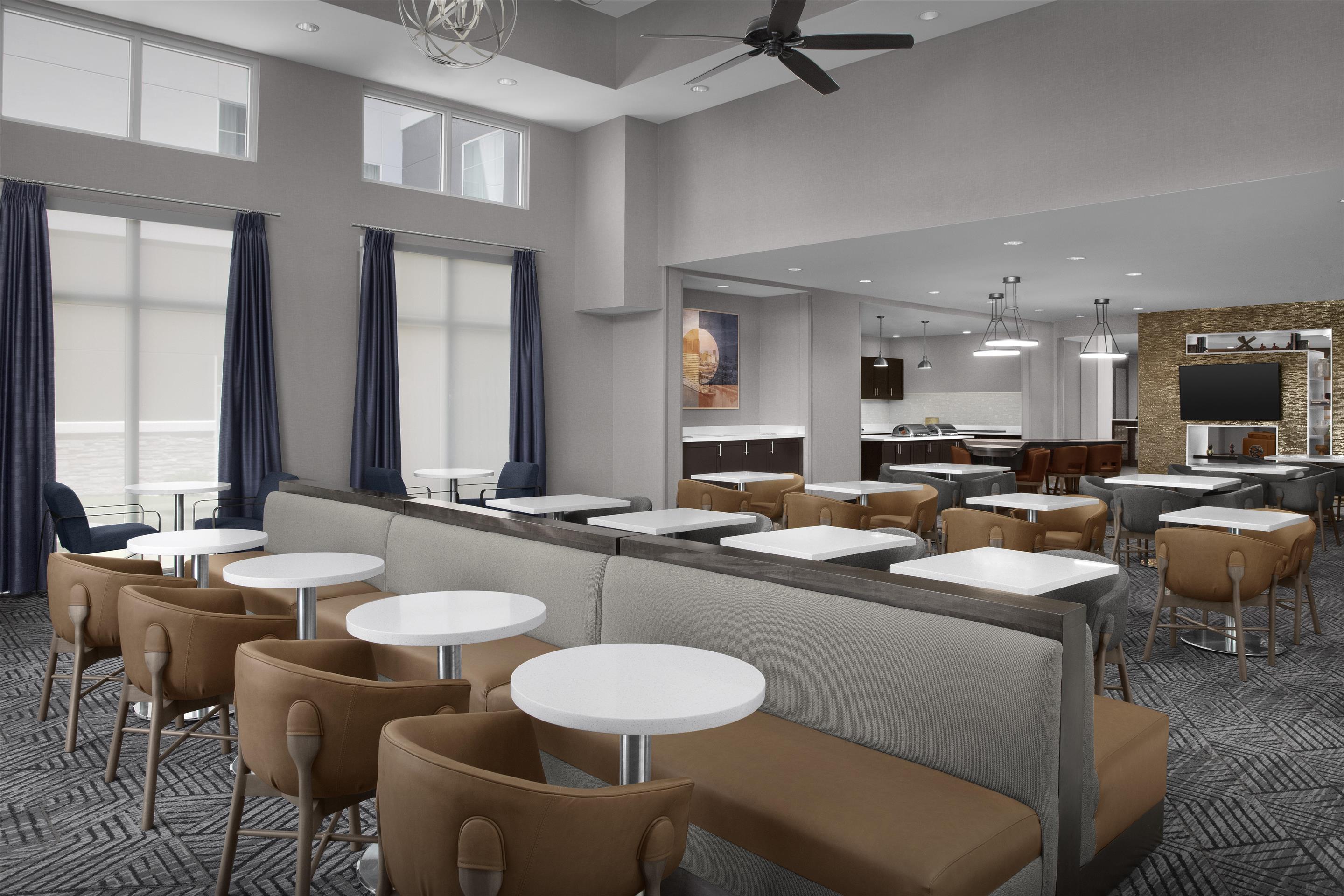 Breakfast Area | Homewood Suites by Hilton Metairie New Orleans