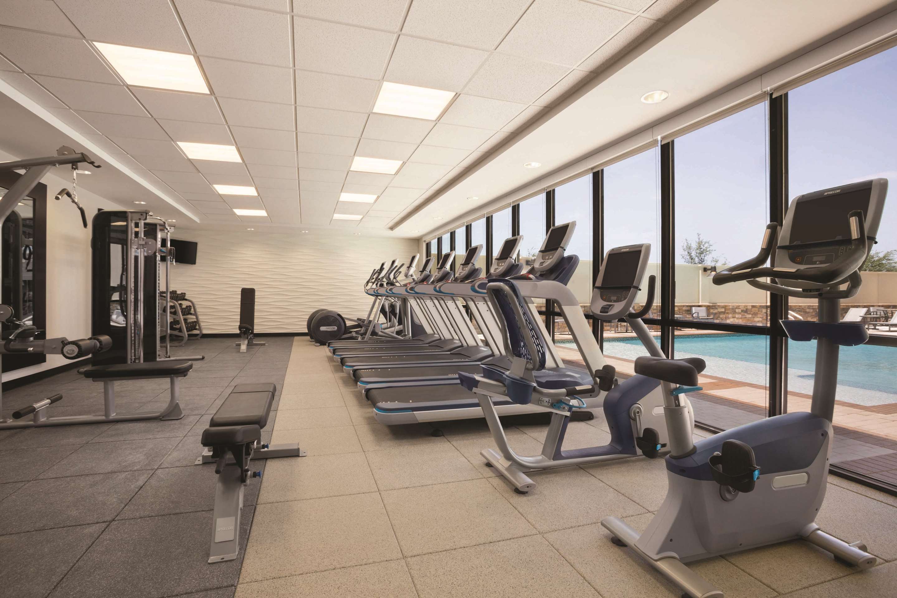 Health club fitness center gym