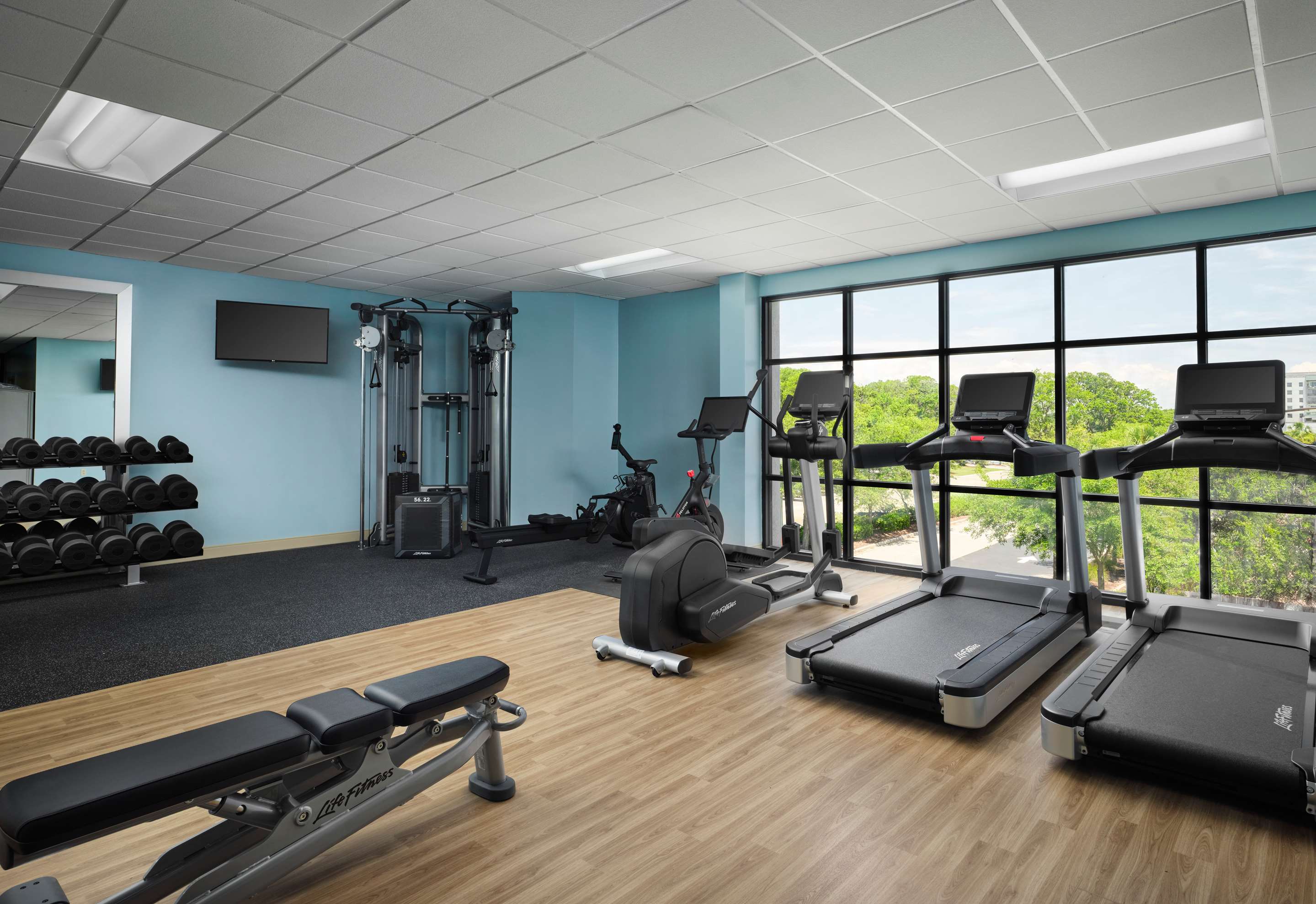 Health club fitness center gym | DoubleTree Resort by Hilton Myrtle Beach Oceanfront