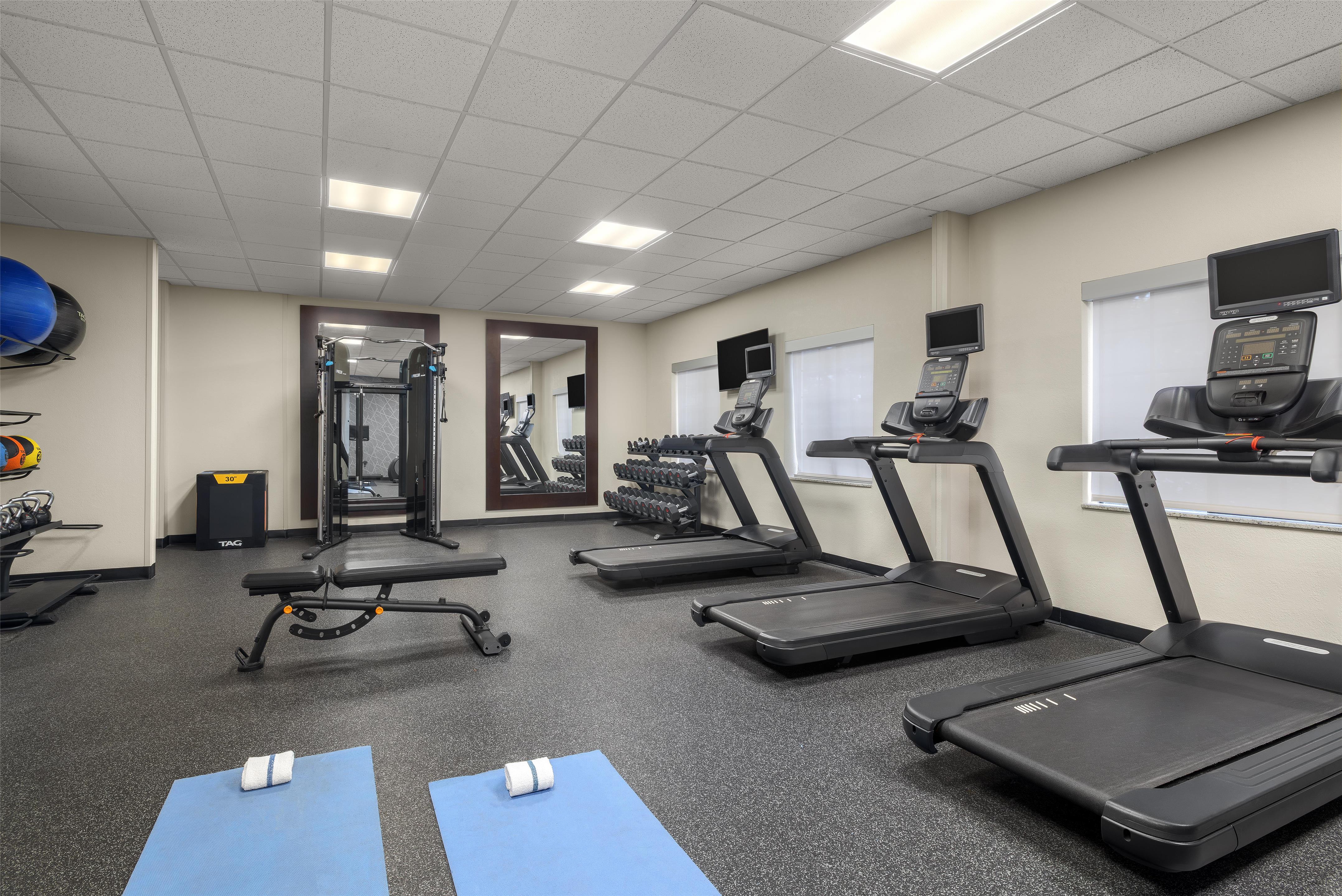 Health club fitness center gym | Homewood Suites by Hilton Jacksonville Deerwood Park