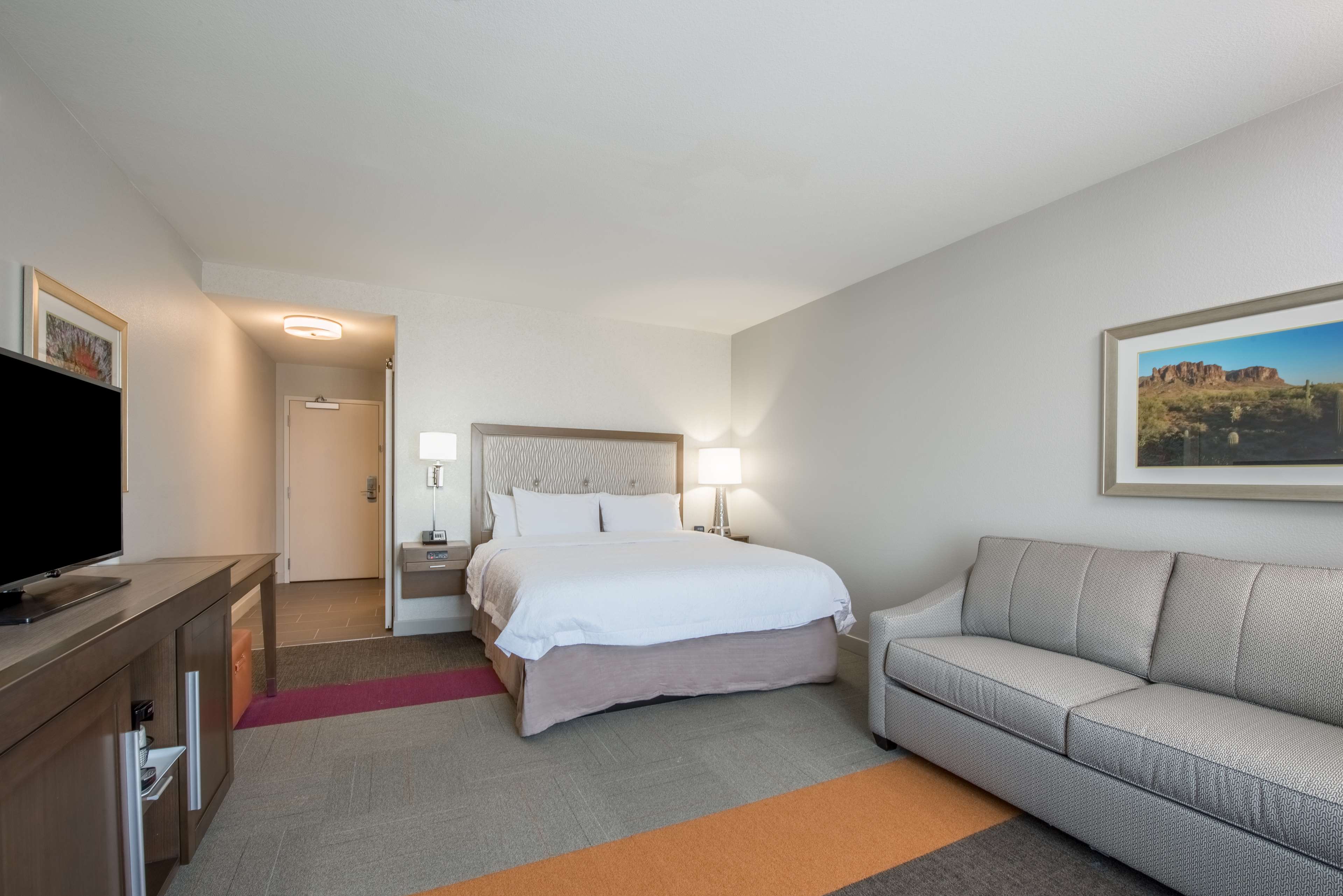 Hampton Inn & Suites by Hilton Phoenix East Mesa Room Type - 1K HEAR ACC W SOFABED NS