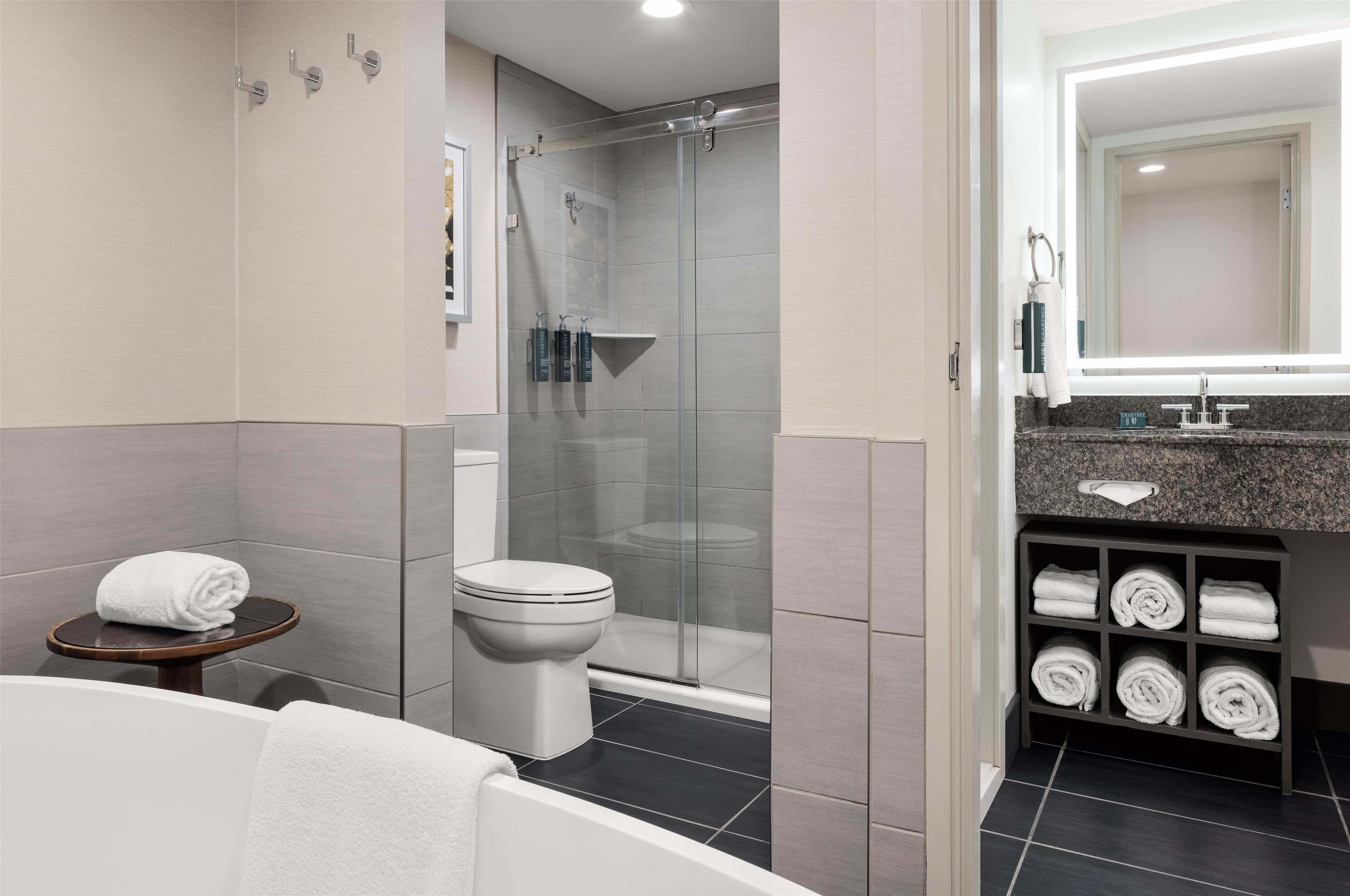 Guest room bath