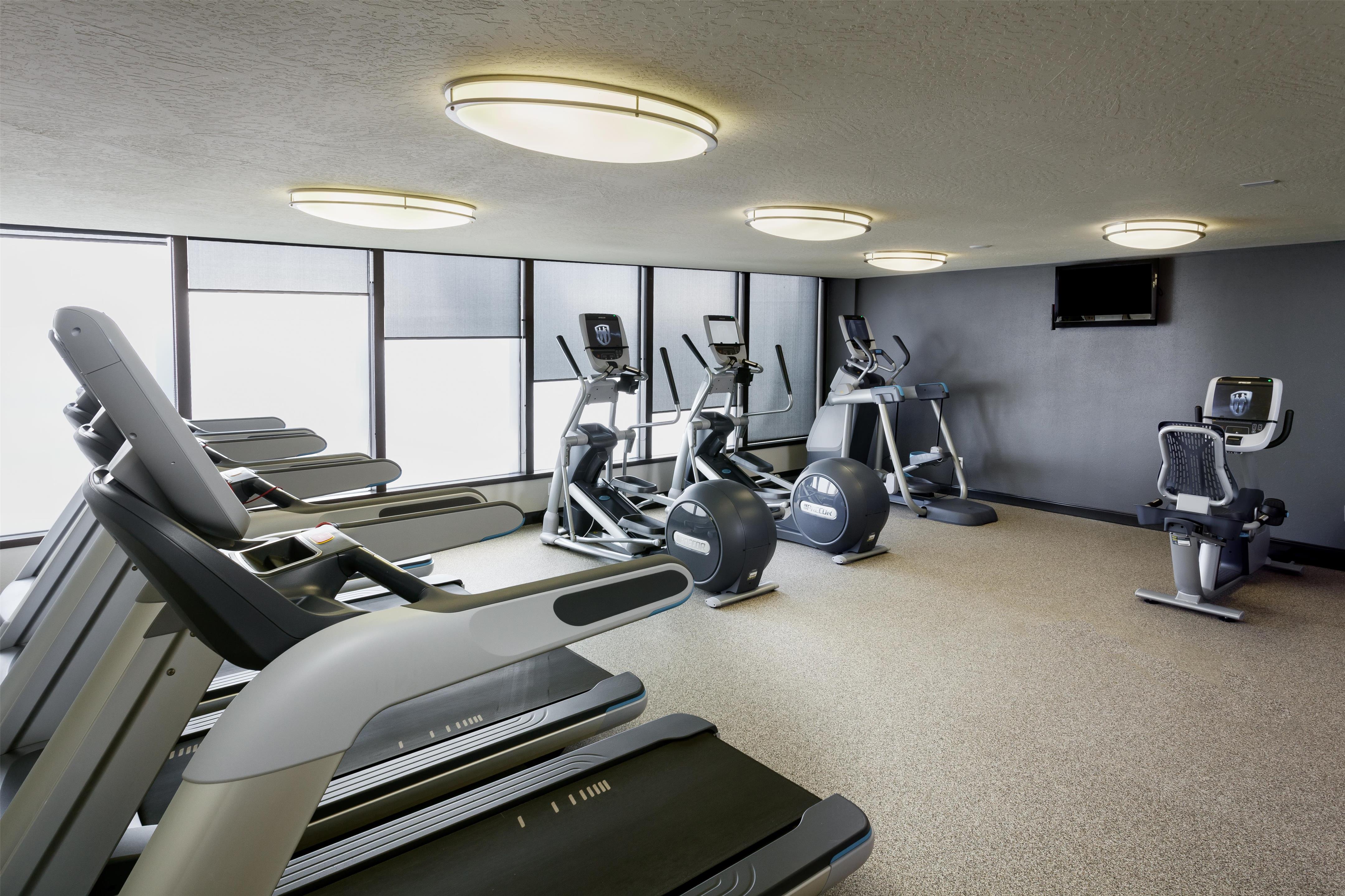 Health club fitness center gym | DoubleTree by Hilton Hotel Billings