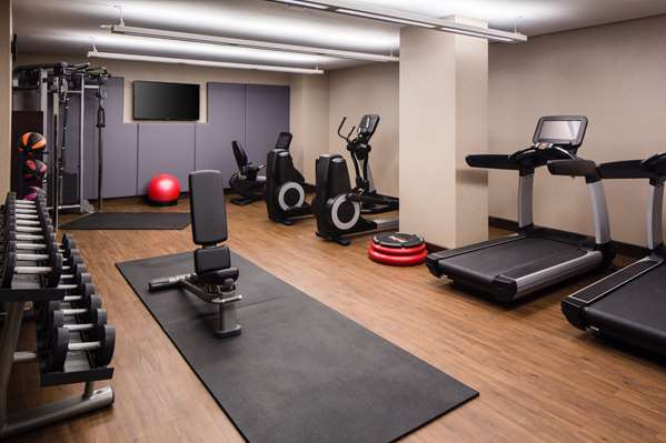 Fitness/ Exercise Room - Hilton Hotel Downtown Brooklyn