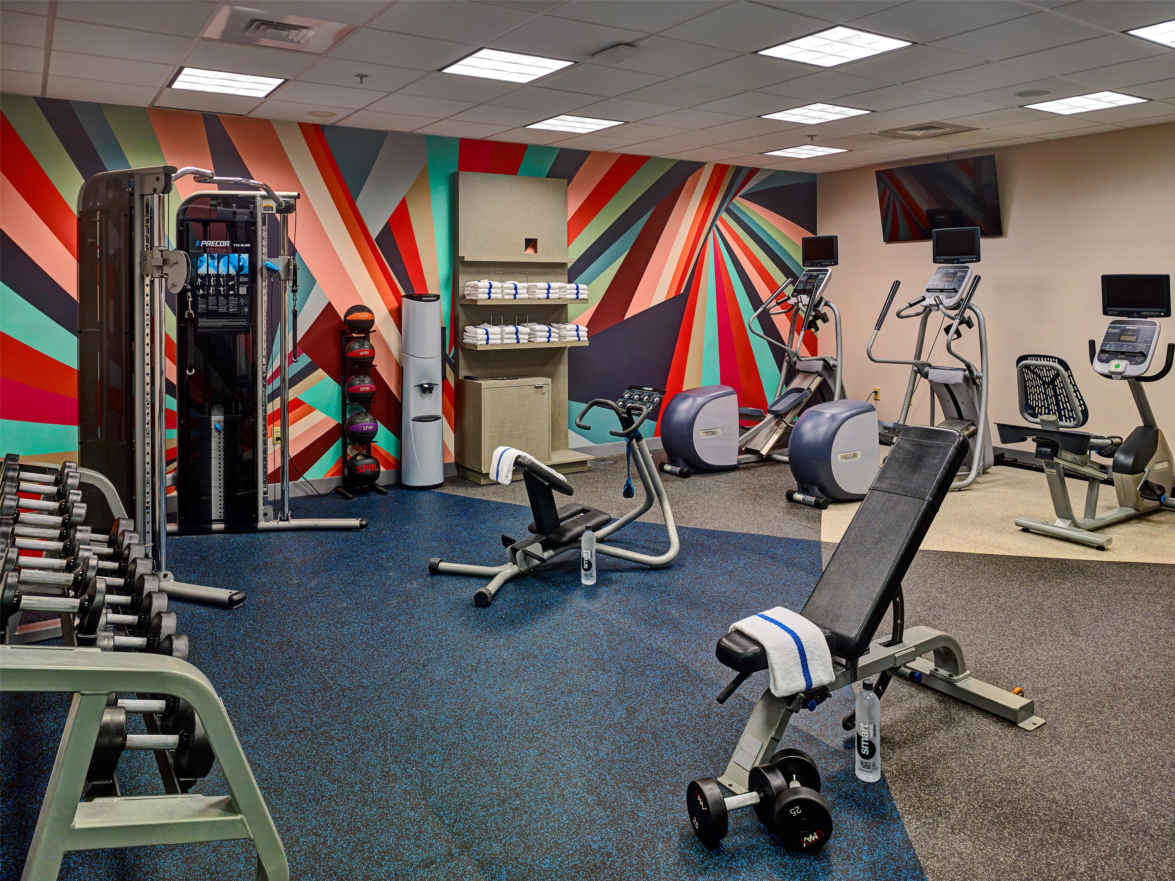 Health club fitness center gym | Hilton Garden Inn Pigeon Forge