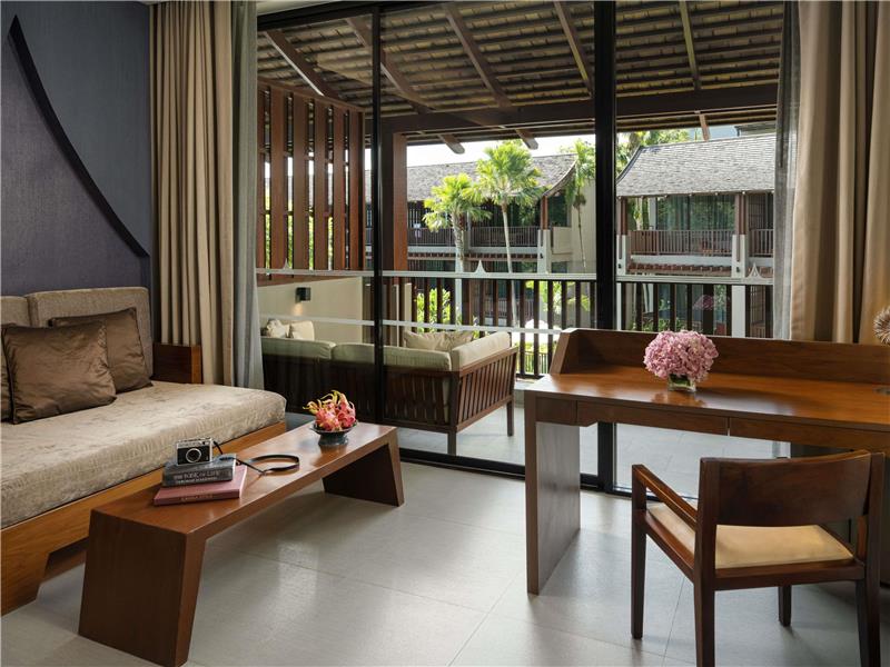 Deluxe Room, Pool View, 1 King Bed & 1 Sofa Bed