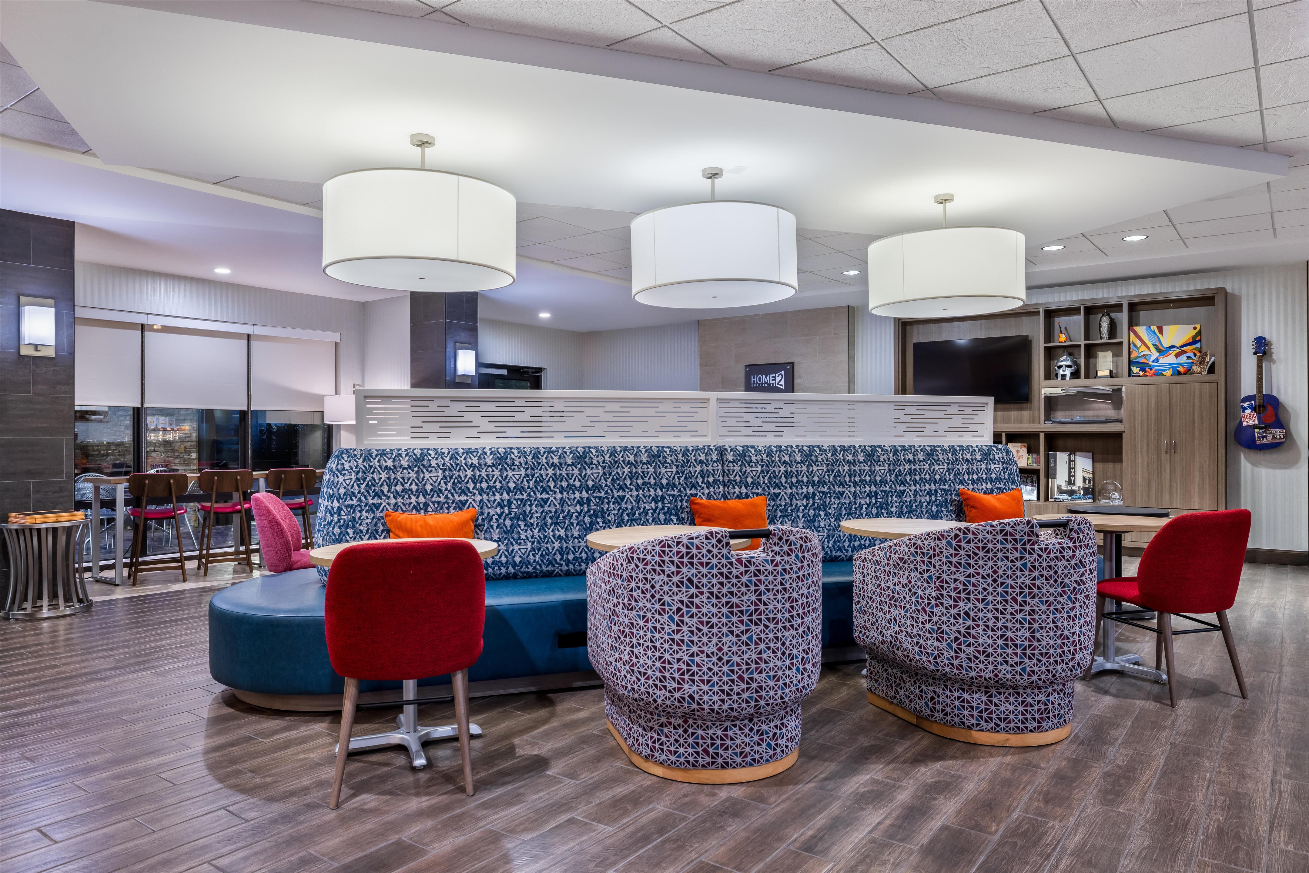 Lobby | Home2 Suites by Hilton Muskogee