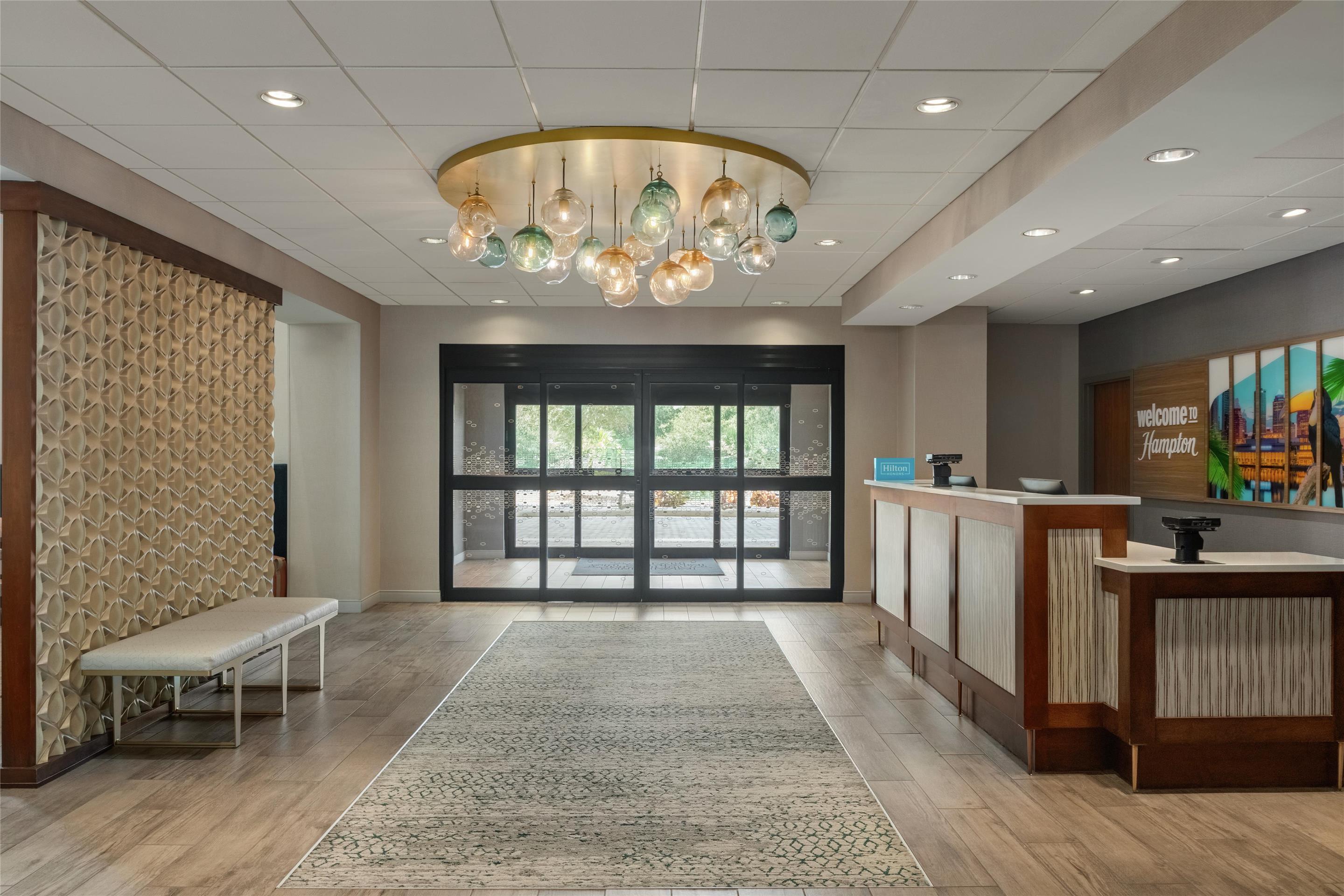 Reception | Hampton Inn & Suites Tampa Busch Gardens Area