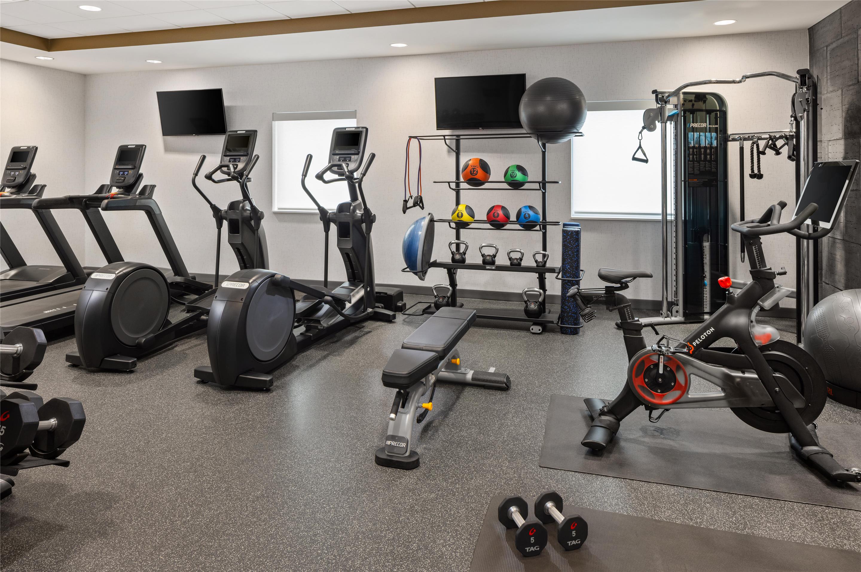 Health club fitness center gym | Home2 Suites by Hilton Roseville Minneapolis