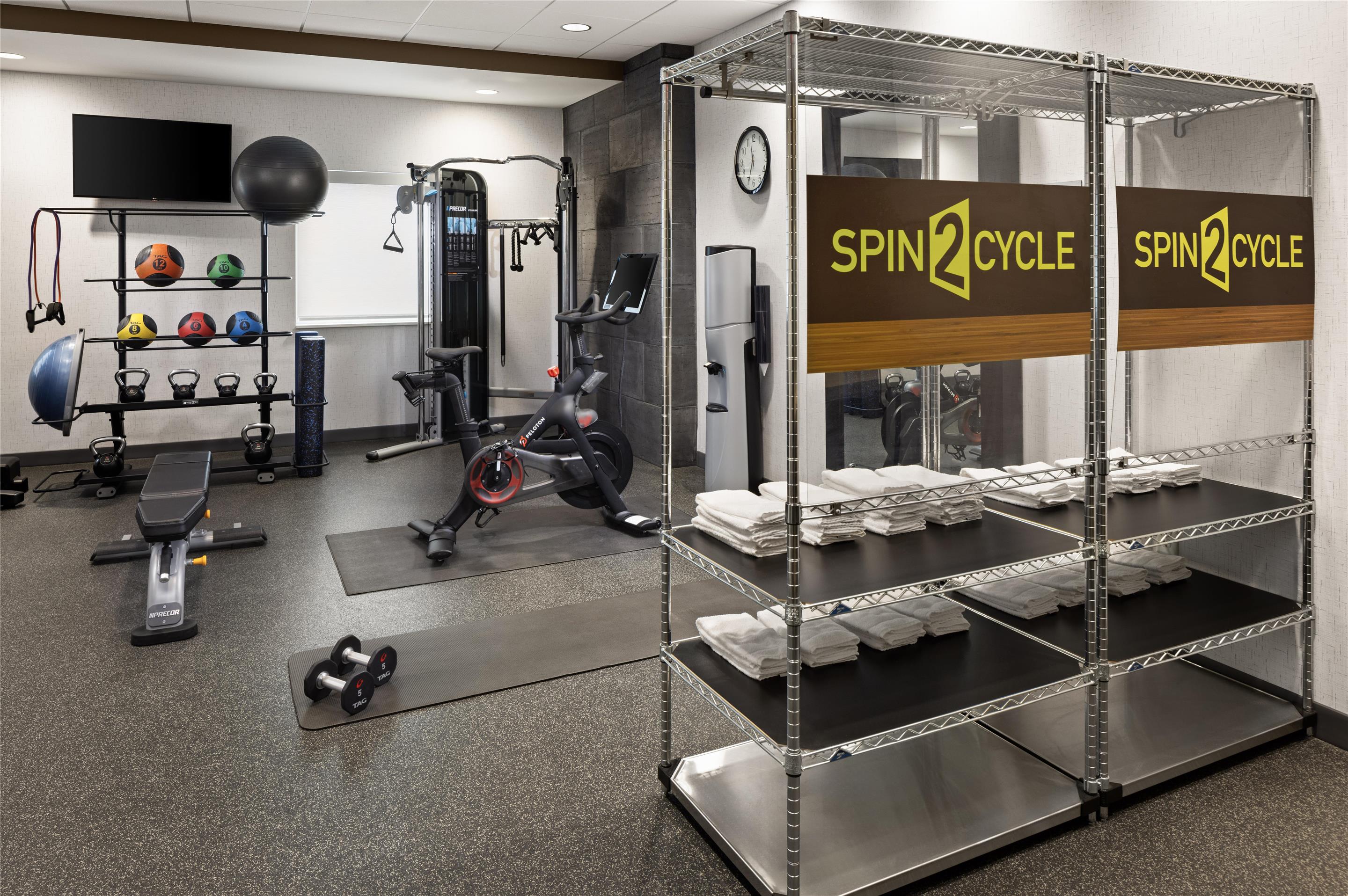 Health club fitness center gym | Home2 Suites by Hilton Roseville Minneapolis