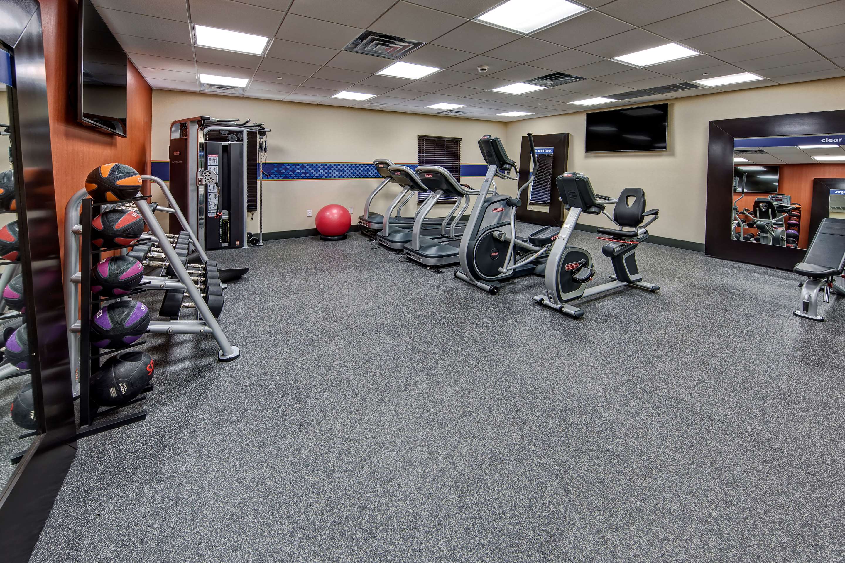 Health club fitness center gym