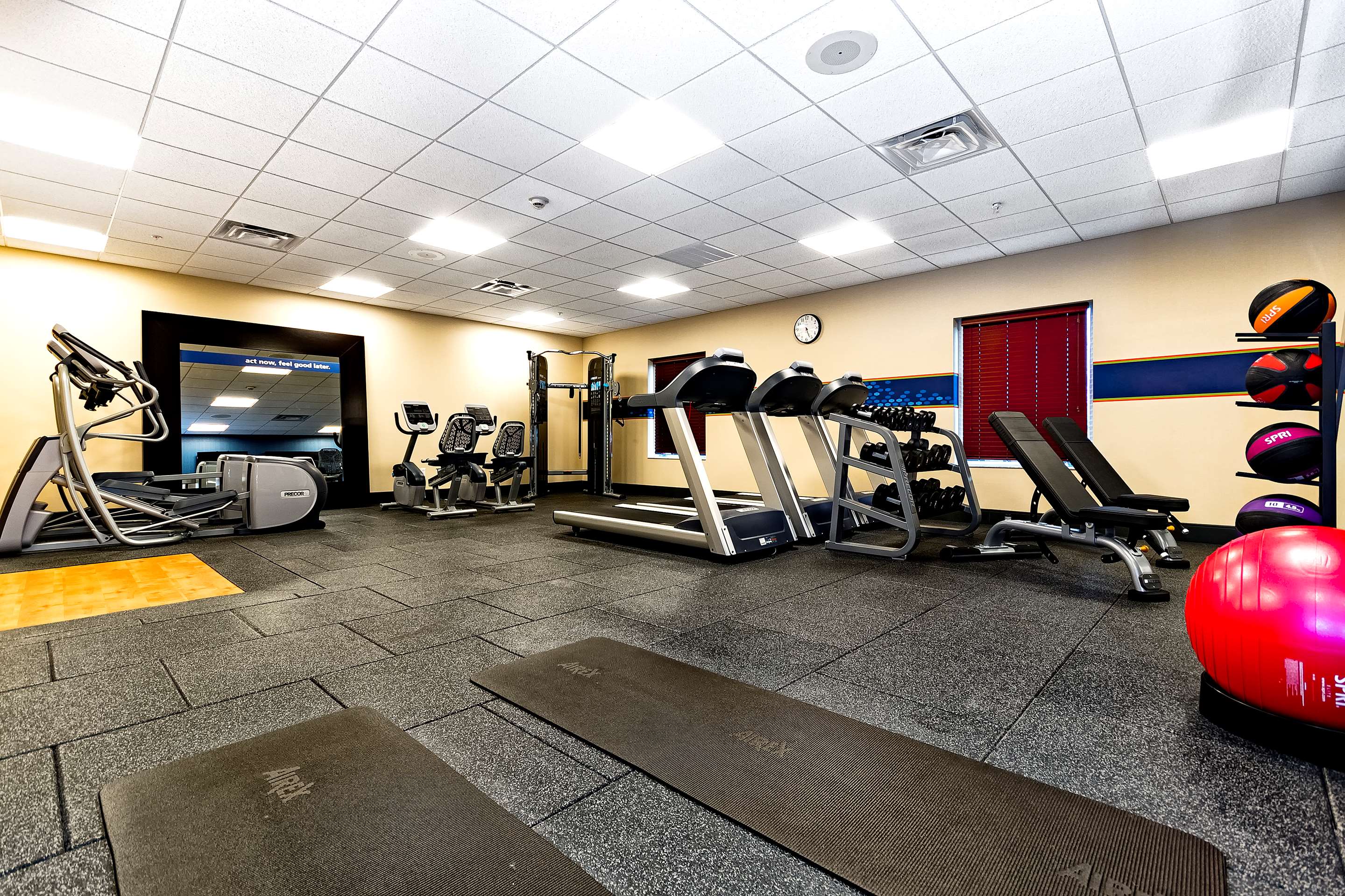 Health club fitness center gym