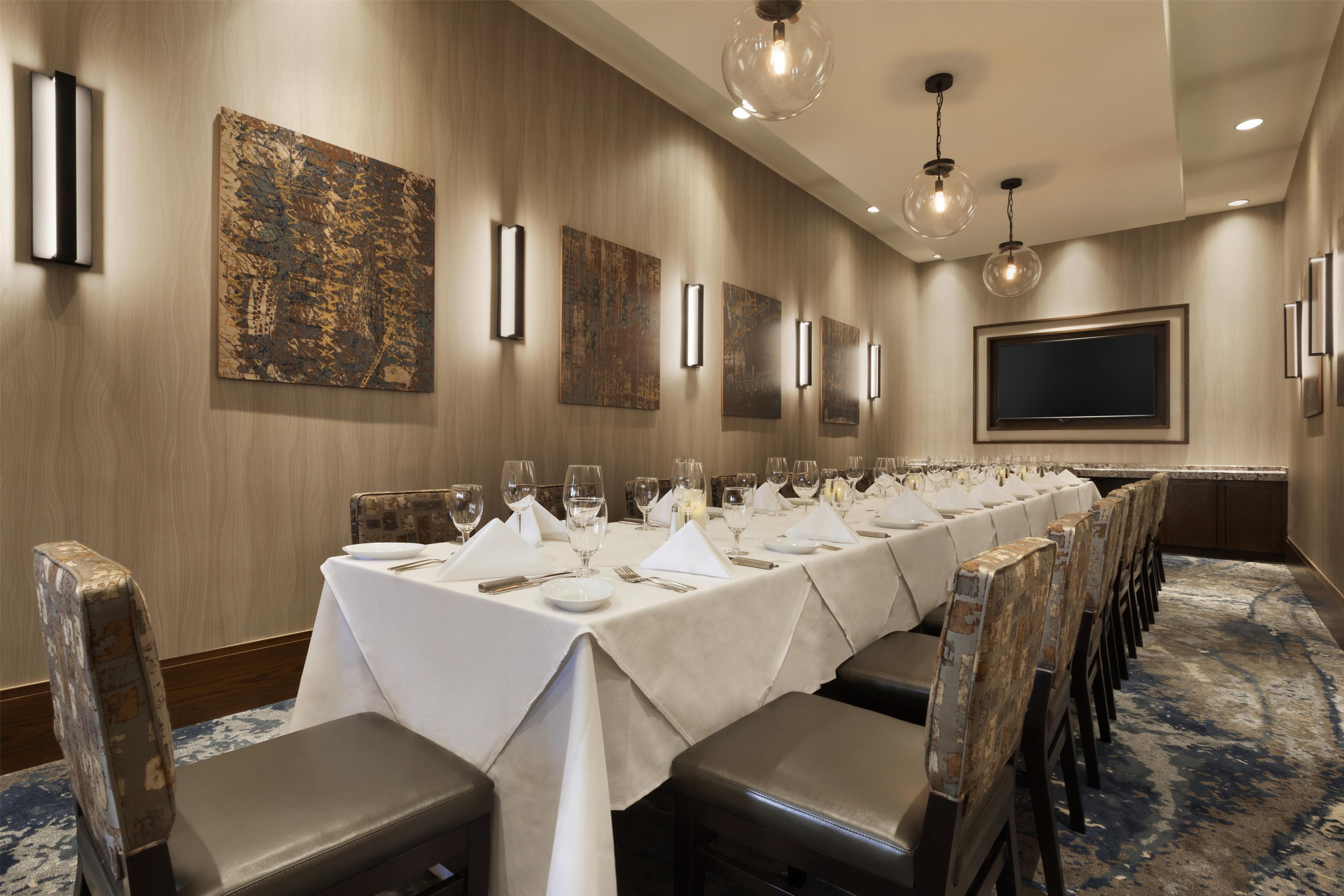 Restaurant | Embassy Suites by Hilton Greenville Downtown Riverplace