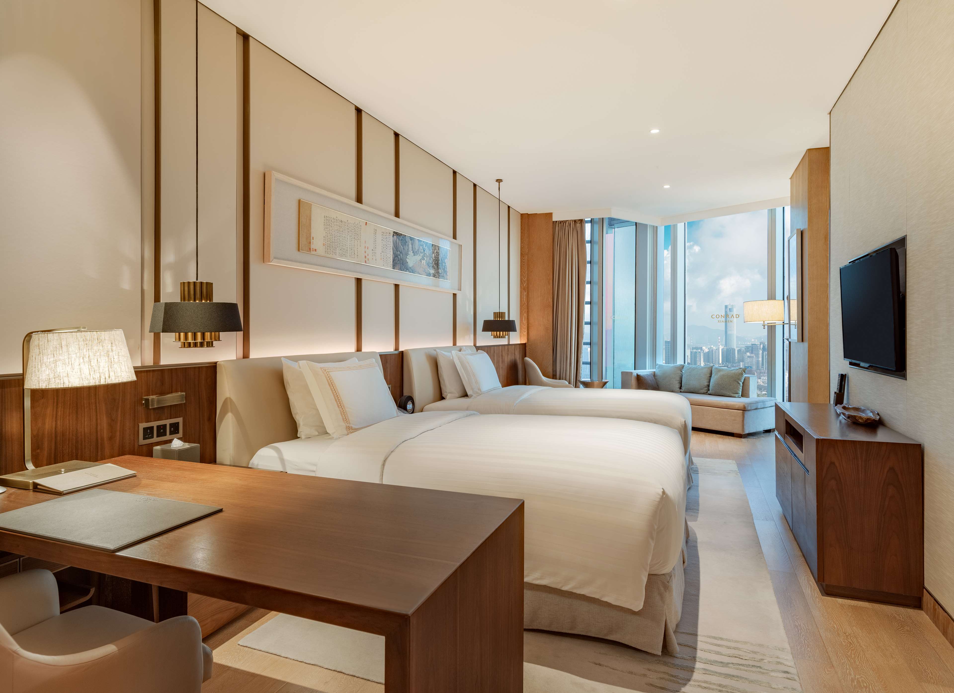 Conrad Xiamen Room Type - 2 QUEEN DLX CITYATTRACT VW