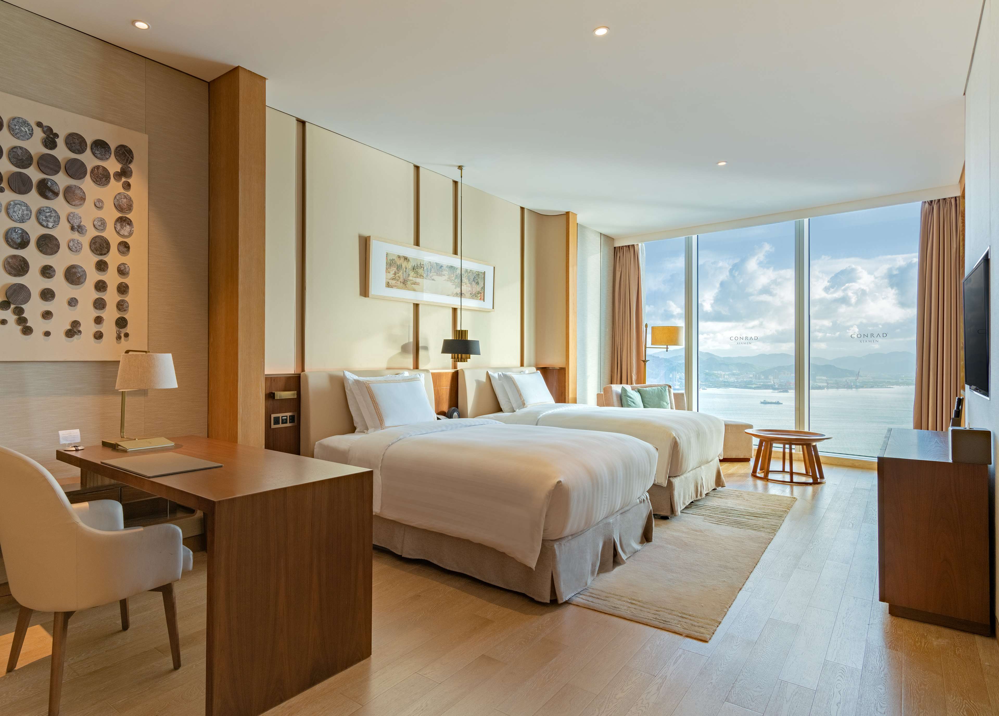 Conrad Xiamen Room Type - 2 QUEEN PREMIER SEA VIEW
