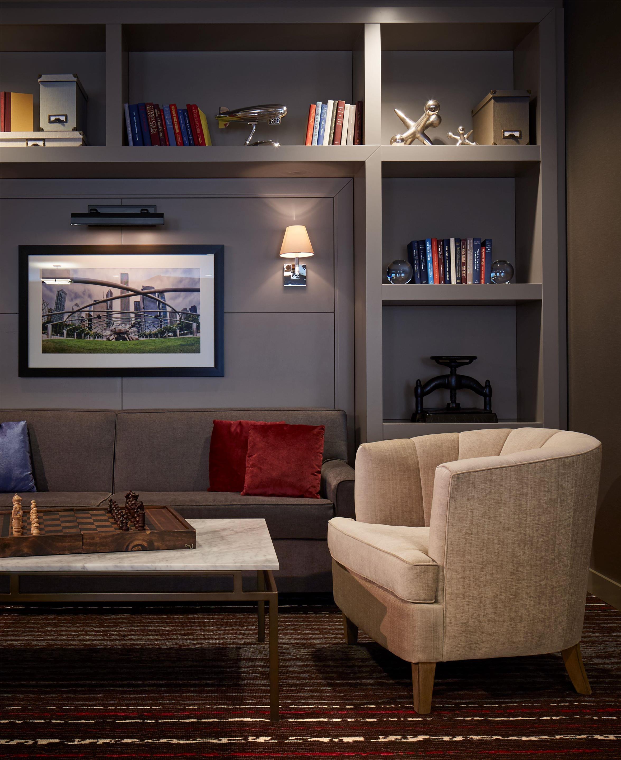 Lobby | Homewood Suites by Hilton Chicago Downtown West Loop