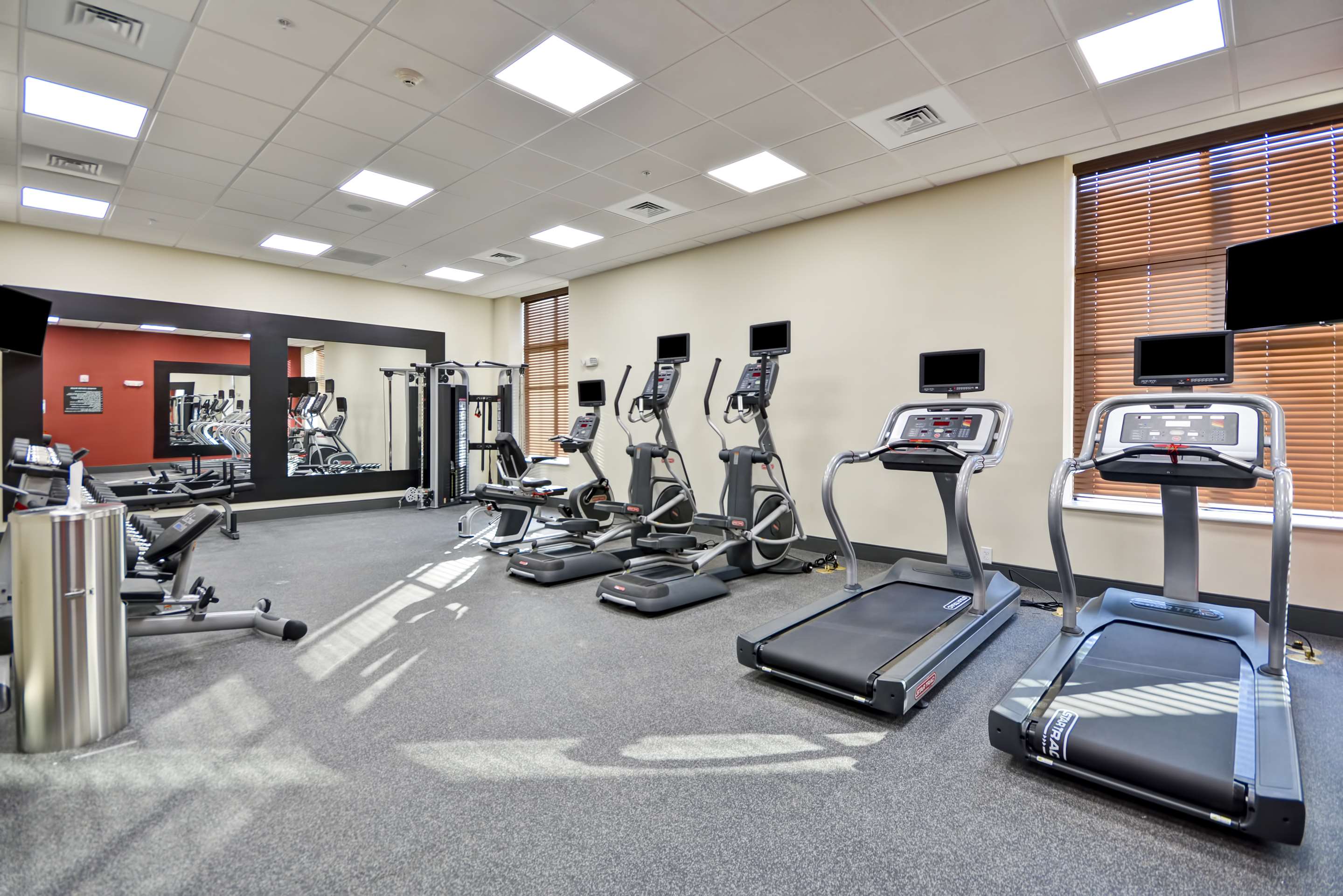 Health club fitness center gym | Homewood Suites by Hilton Galveston