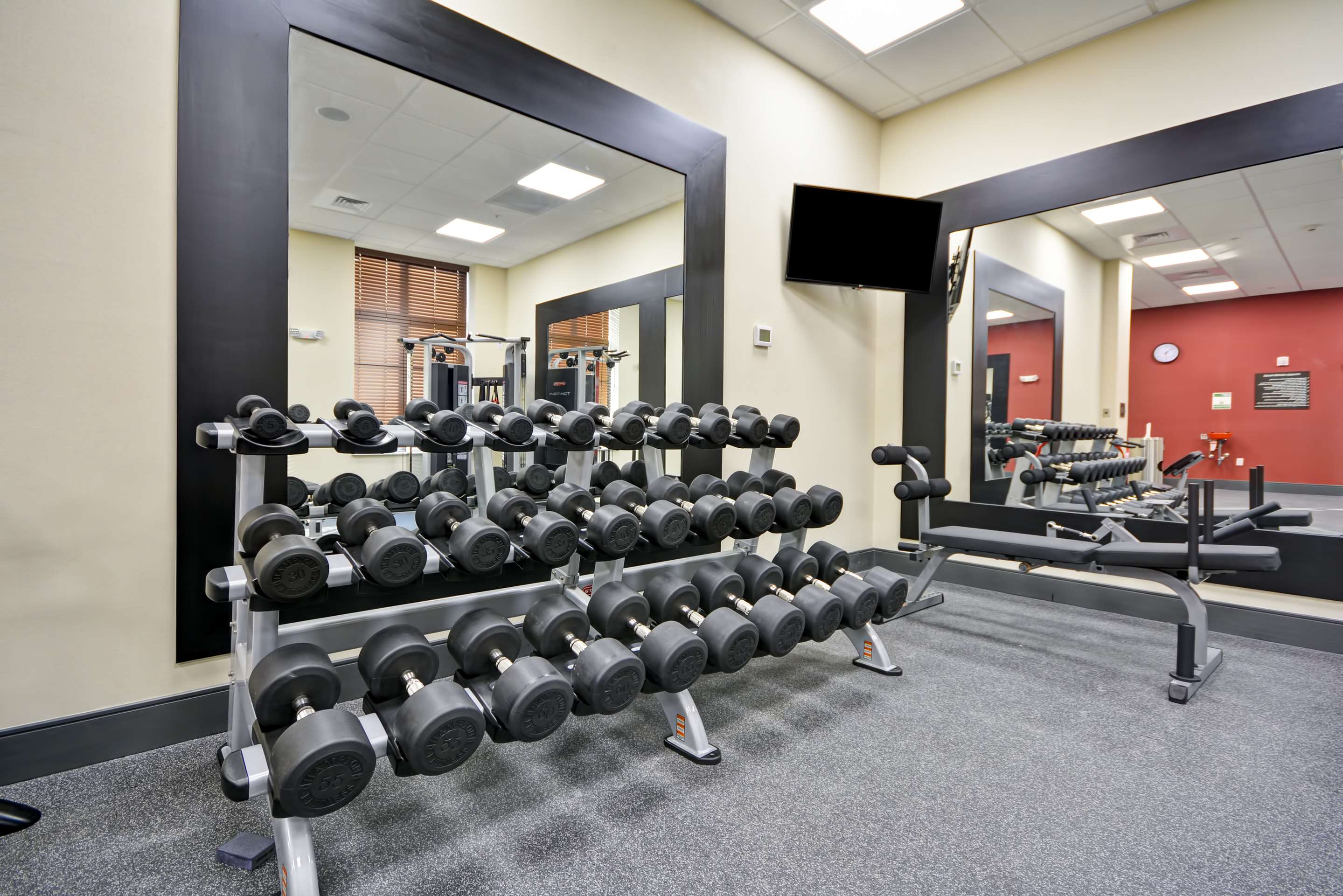 Health club fitness center gym | Homewood Suites by Hilton Galveston