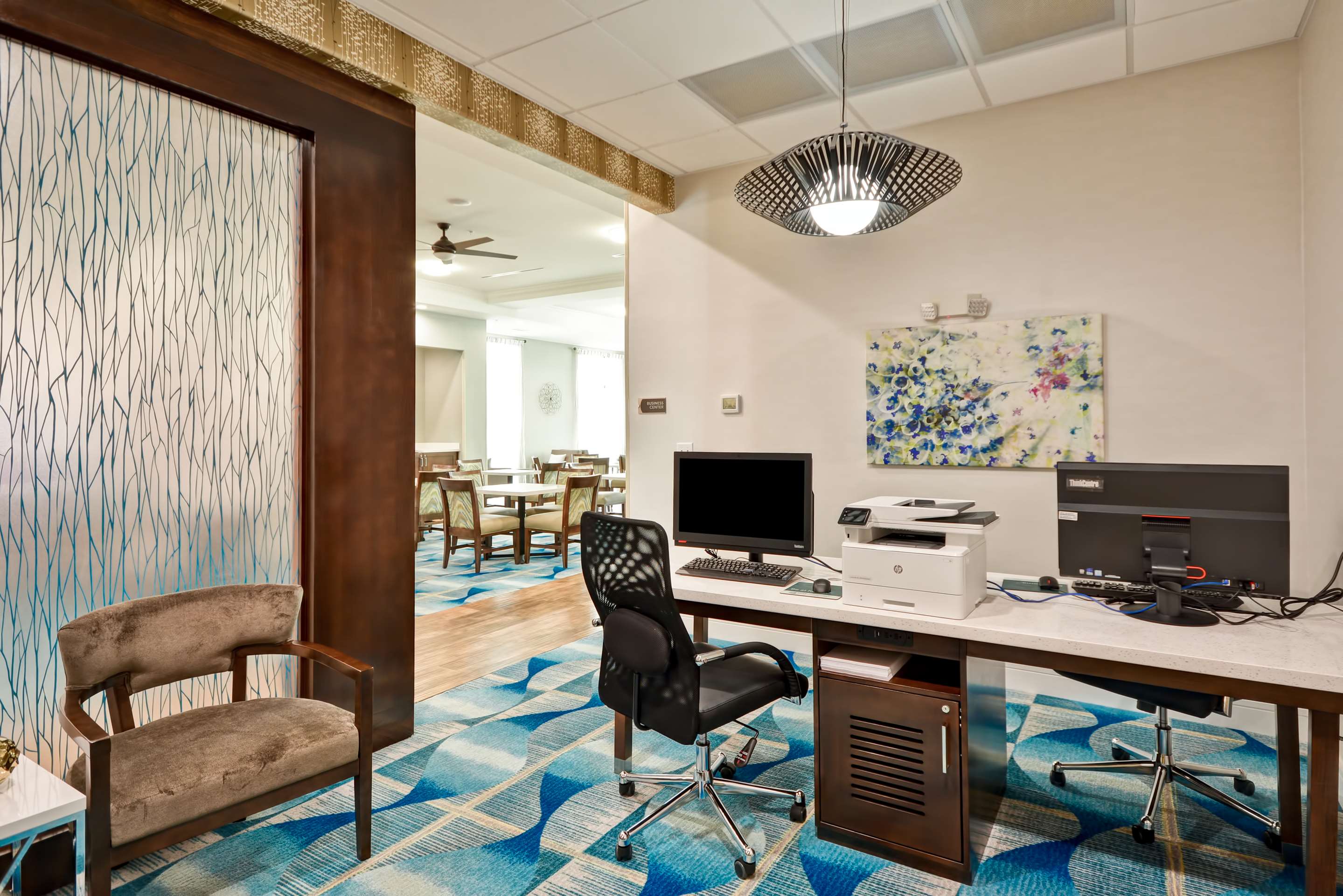 Business Center | Homewood Suites by Hilton Galveston