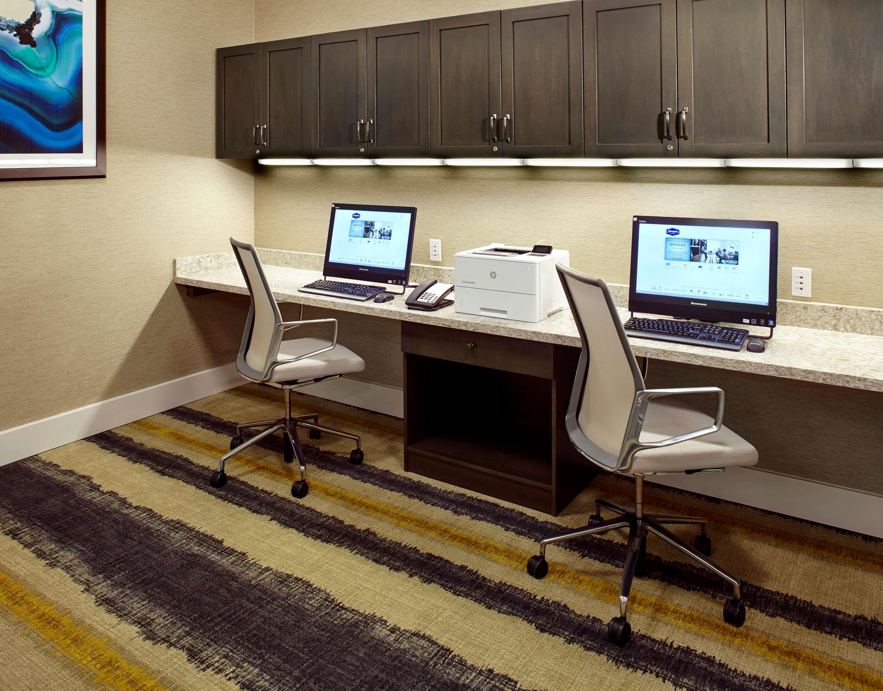 Business Center | Hampton Inn & Suites Pittsburgh Airport South–Settlers Ridge