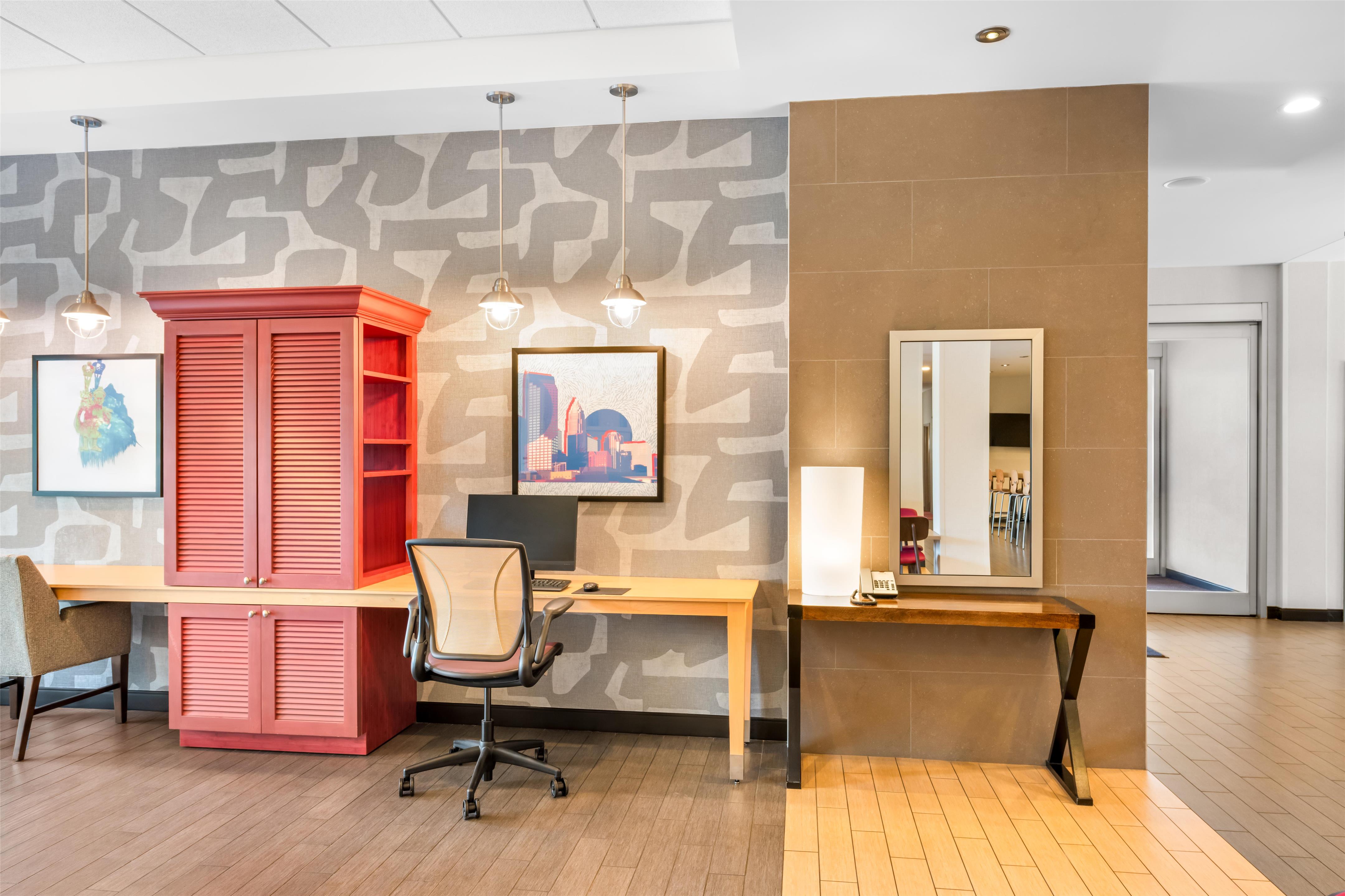 Business Center | Home2 Suites by Hilton Charlotte Airport
