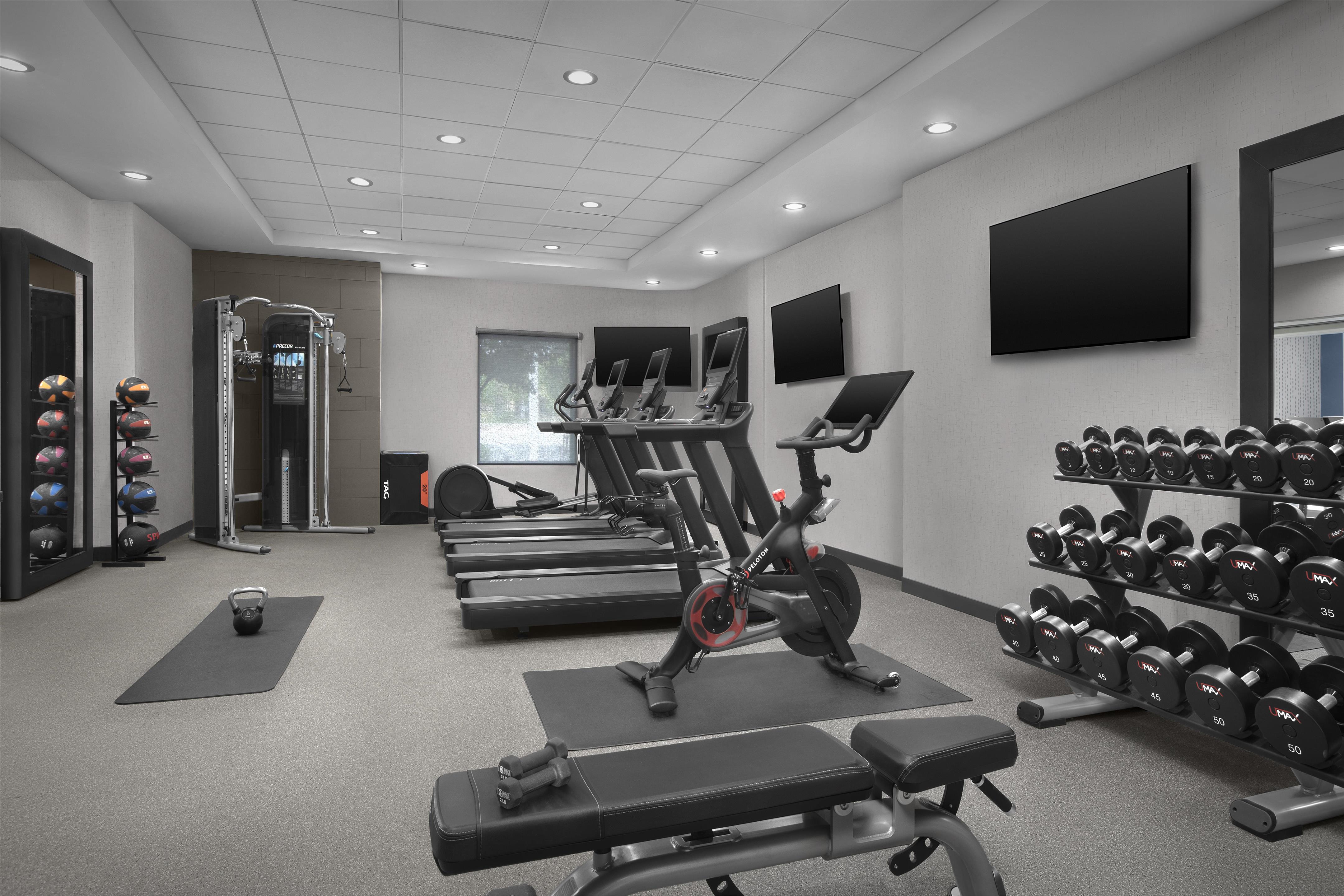 Health club fitness center gym | Home2 Suites by Hilton Denver International Airport