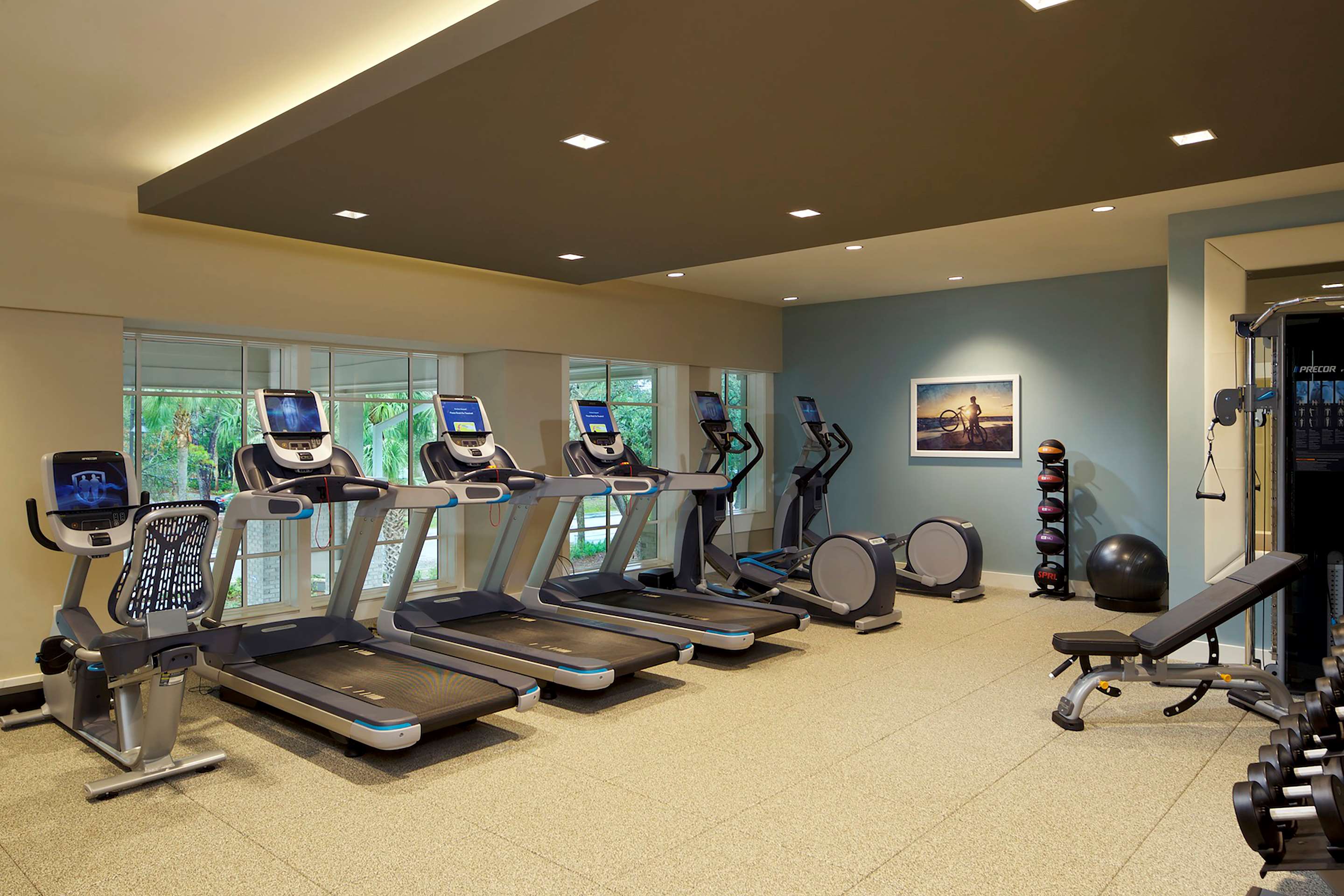 Health club fitness center gym | Hilton Grand Vacations Club Ocean Oak Resort Hilton Head