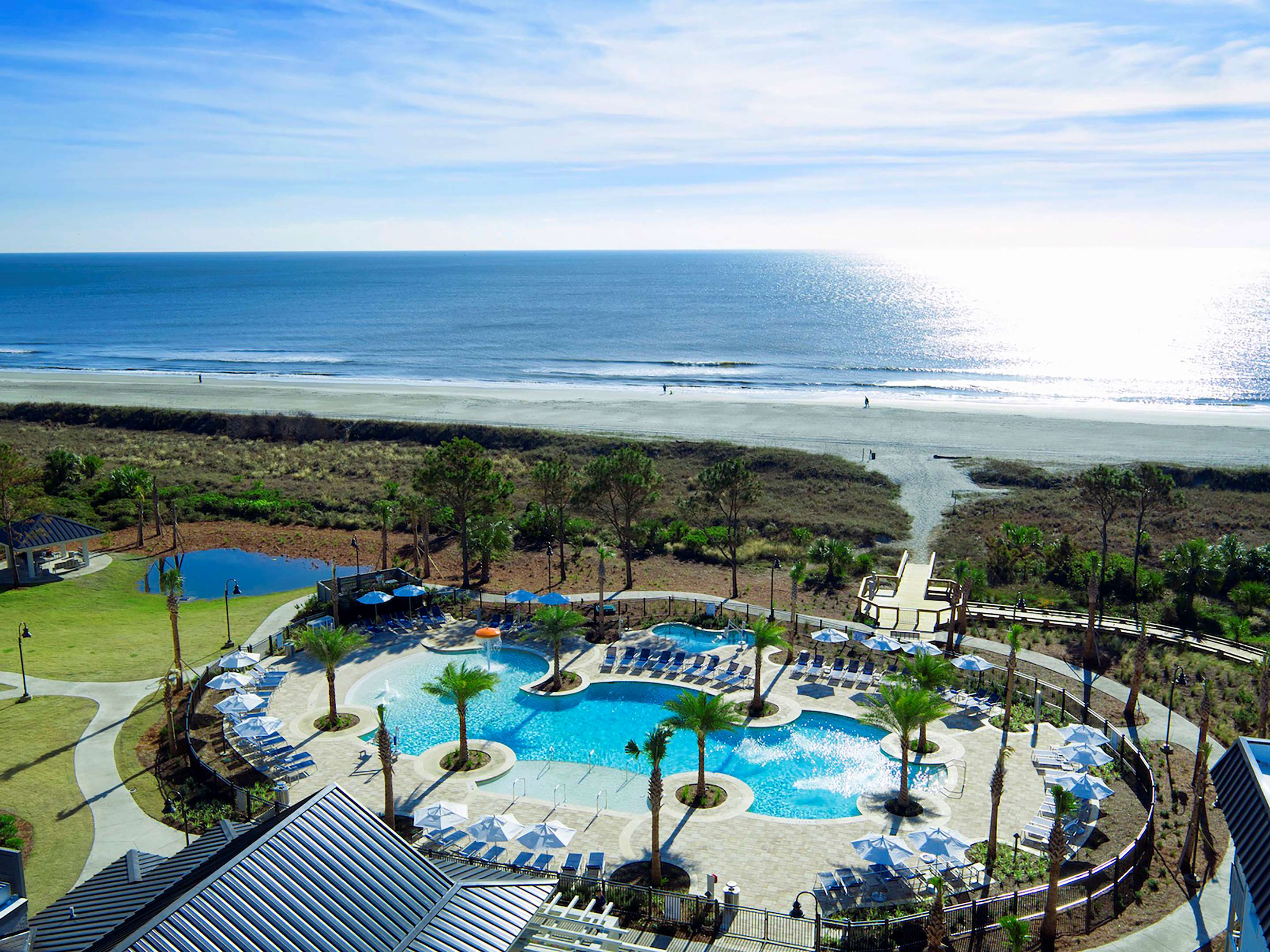 Pool | Hilton Grand Vacations Club Ocean Oak Resort Hilton Head