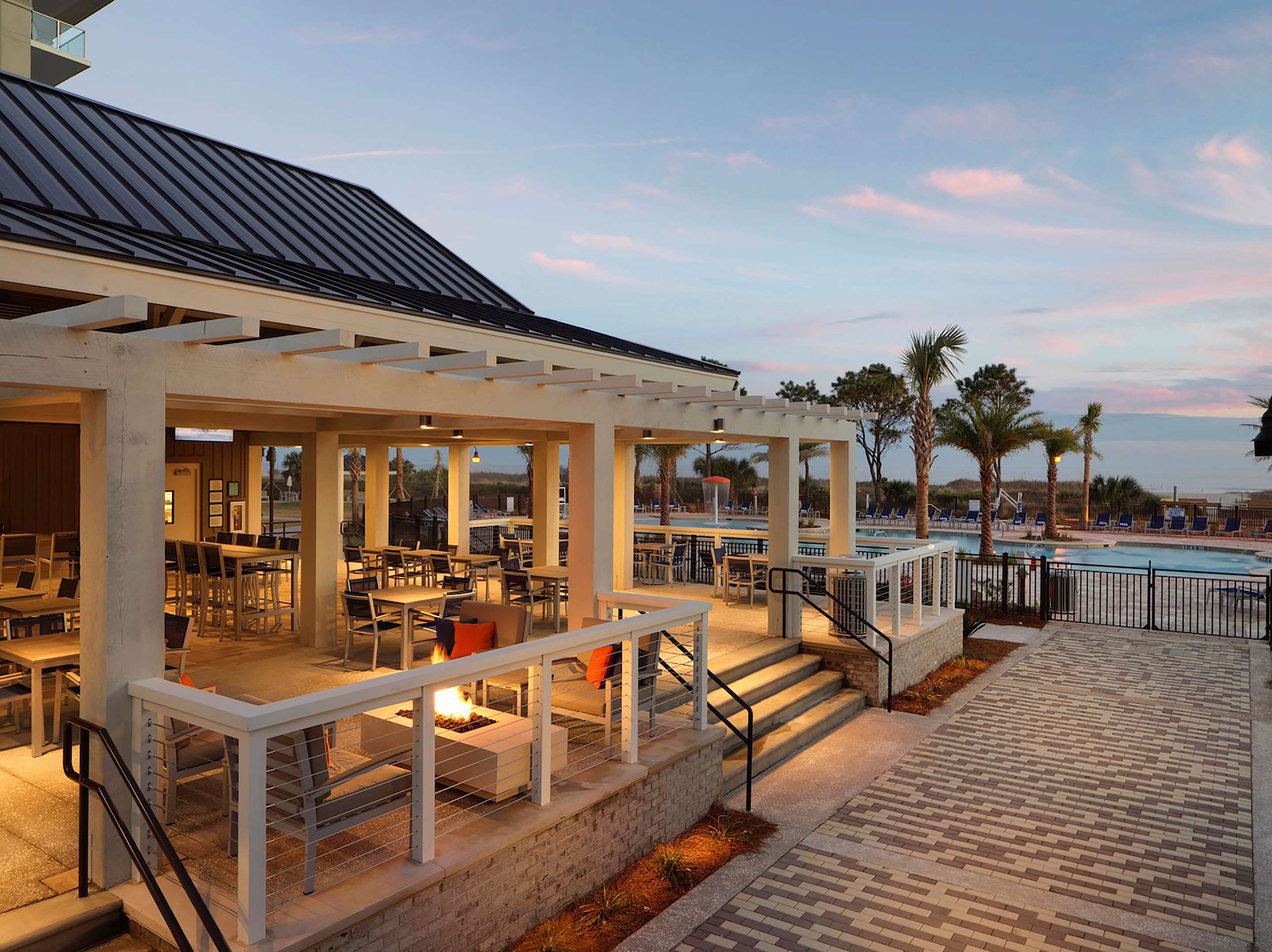 Restaurant | Hilton Grand Vacations Club Ocean Oak Resort Hilton Head