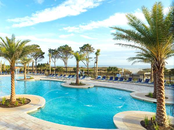 Pool - Ocean Oak Resort by Hilton Grand Vacations Hilton Head Island