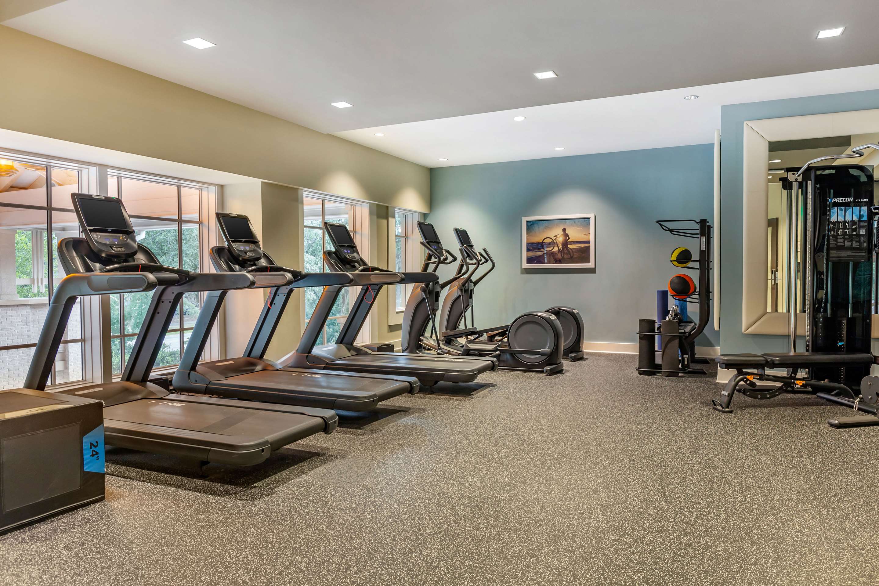 Health club fitness center gym | Hilton Grand Vacations Club Ocean Oak Resort Hilton Head