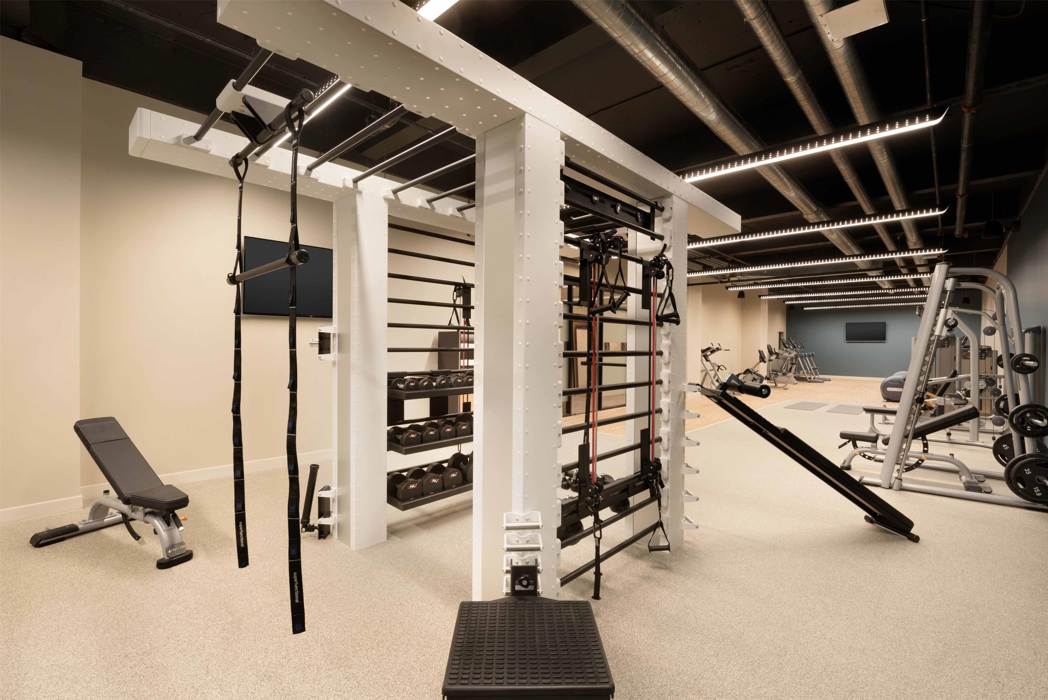 Health club fitness center gym | Embassy Suites by Hilton Minneapolis Downtown