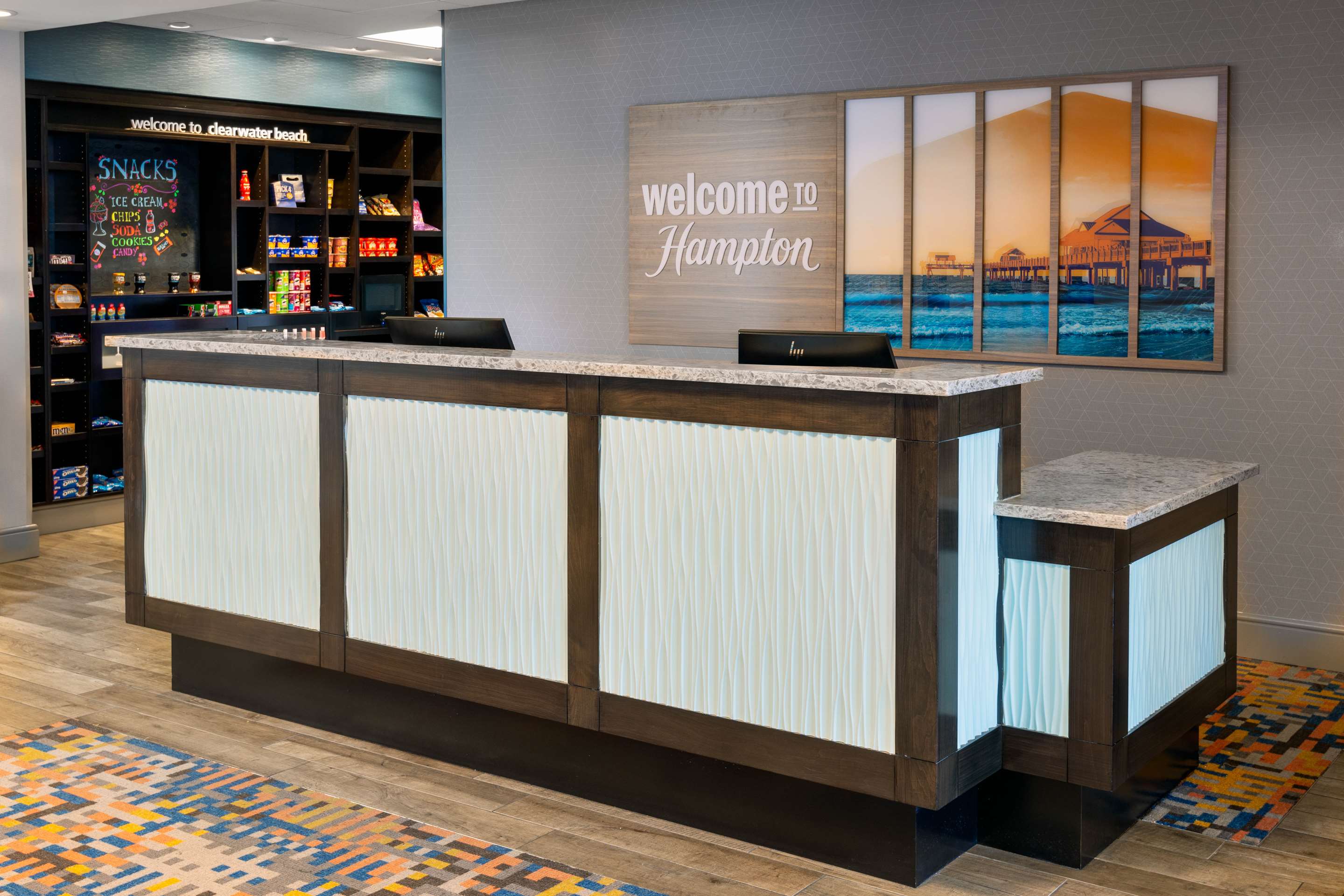 Reception | Hampton Inn & Suites Clearwater Beach