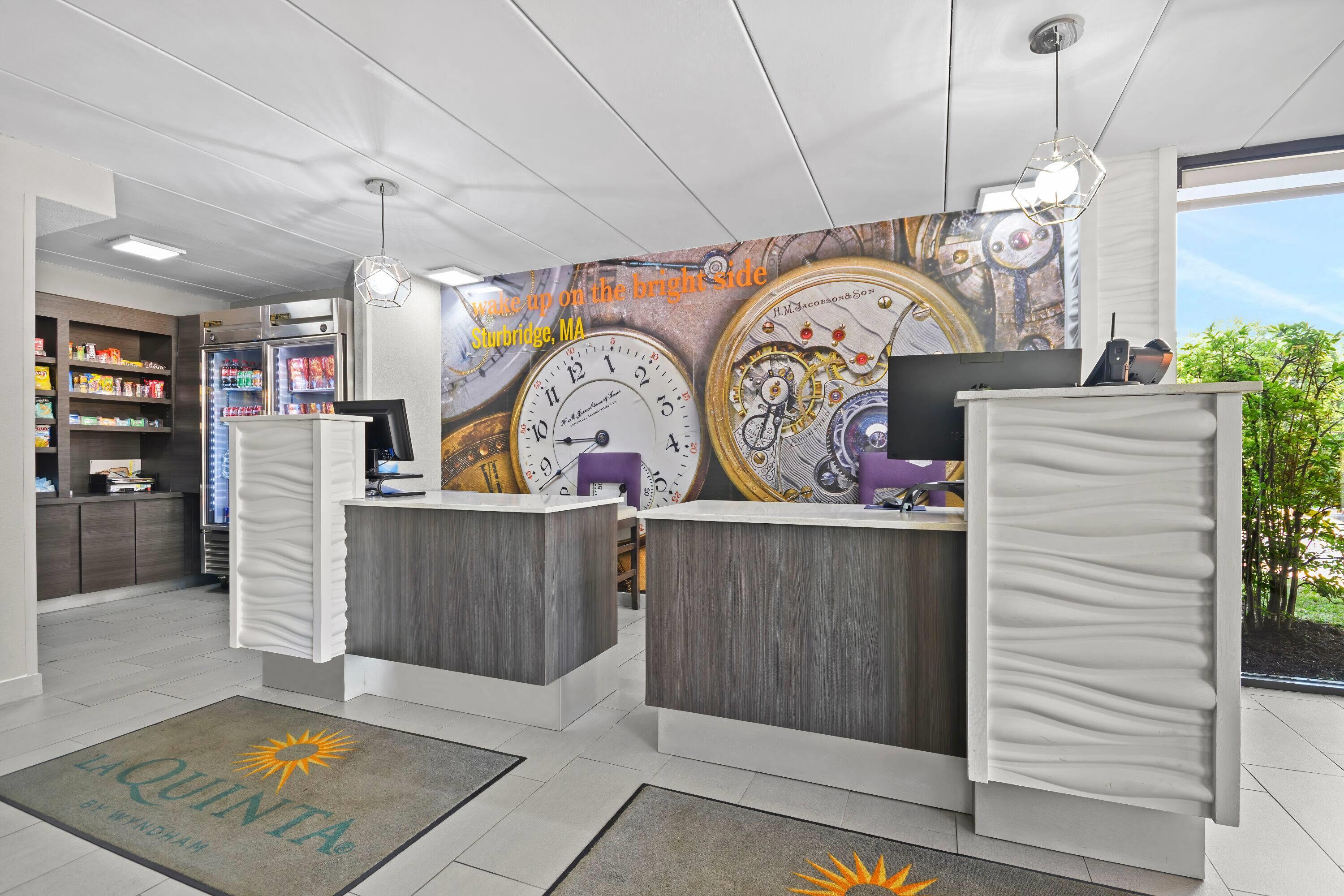 Reception | La Quinta Inn & Suites by Wyndham Sturbridge