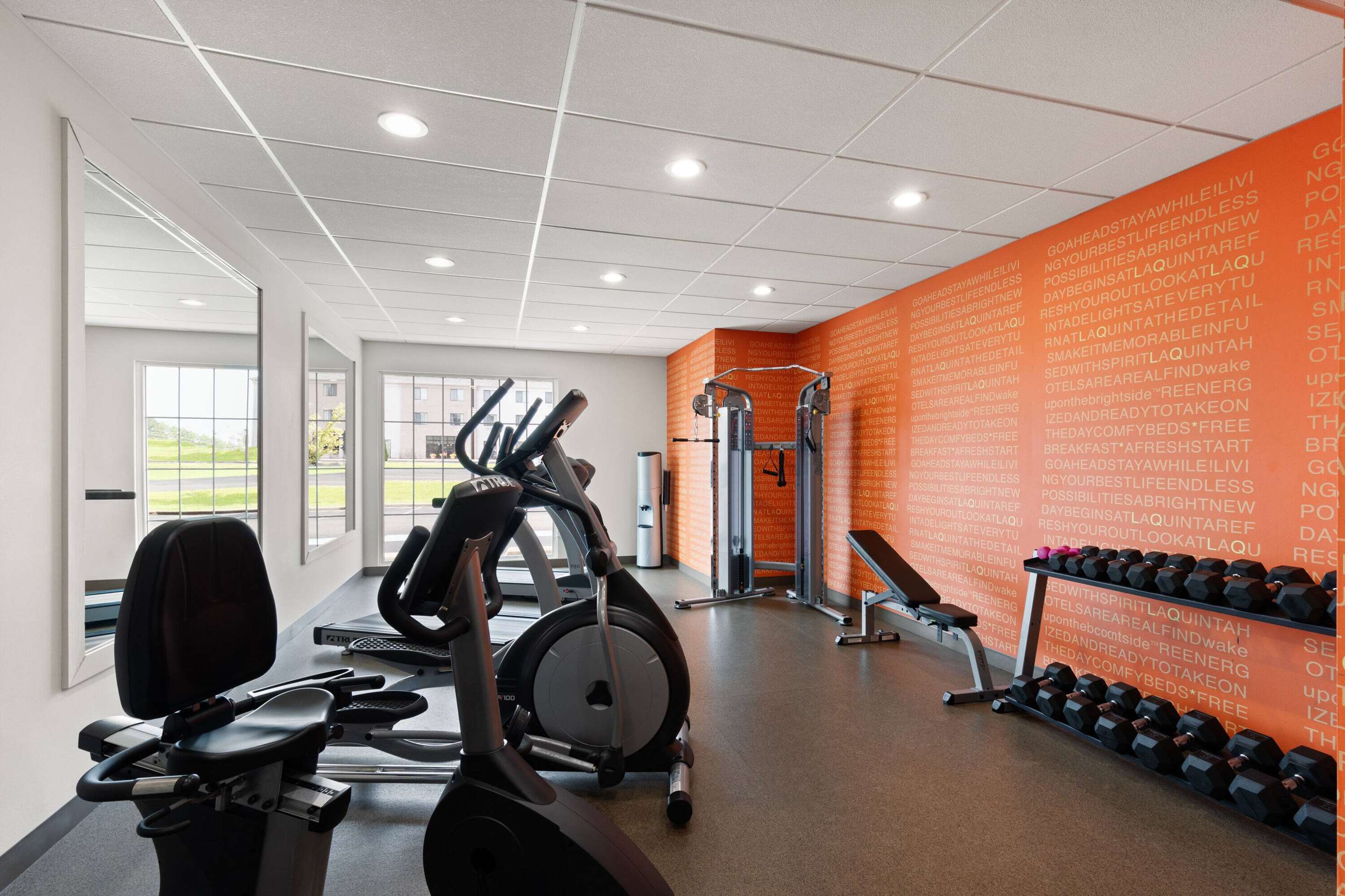 Health club fitness center gym
