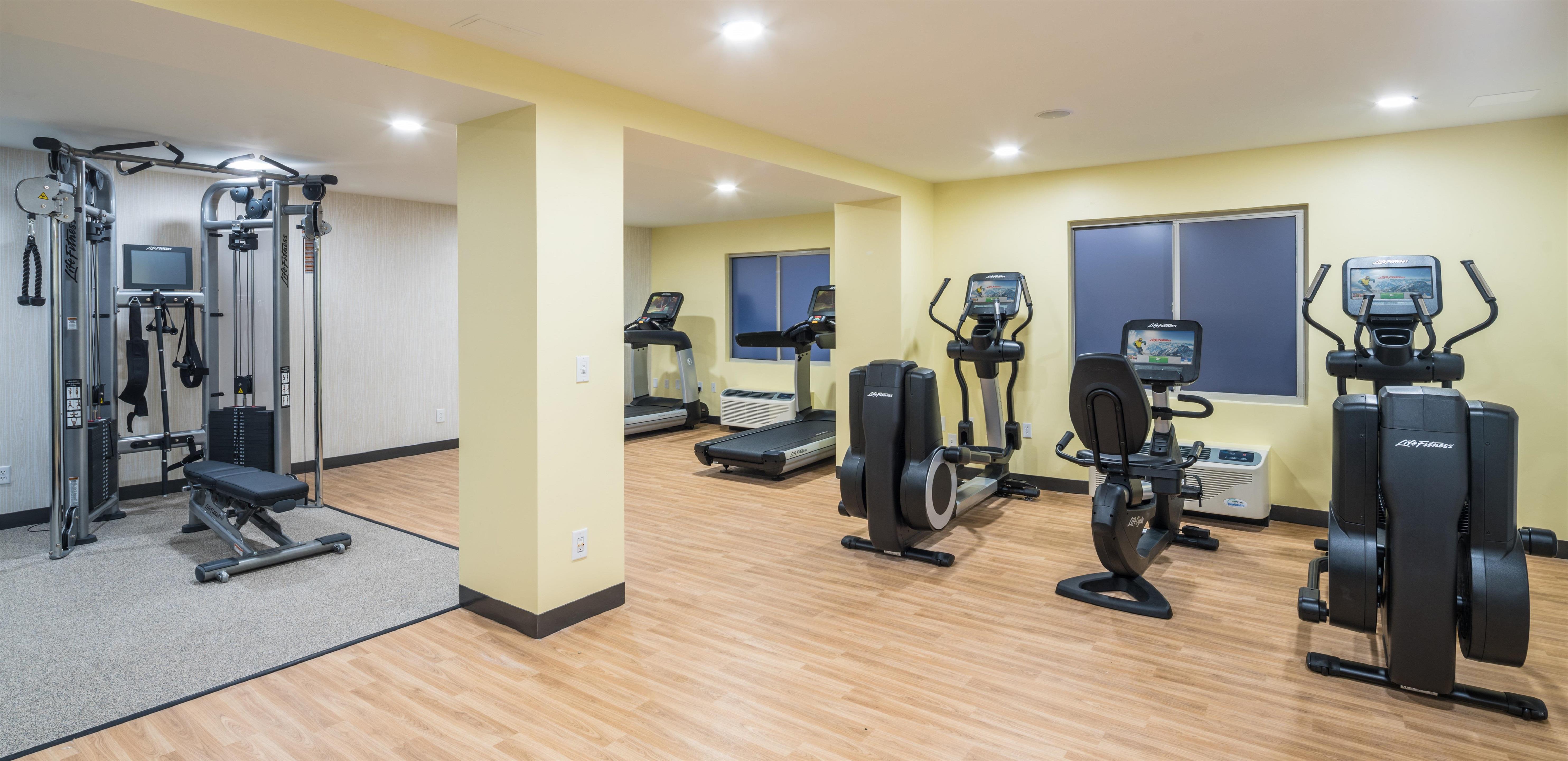 Health club fitness center gym | DoubleTree by Hilton Gainesville