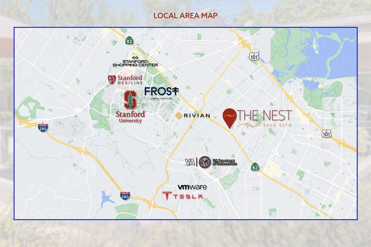Tnpa map | The Palo Alto Inn