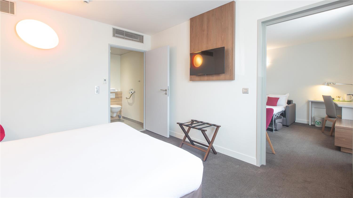 HOTEL CAMPANILE LIMOGES CENTRE - Gare - Campanile Limoges Centre Gare Chambre Communicante