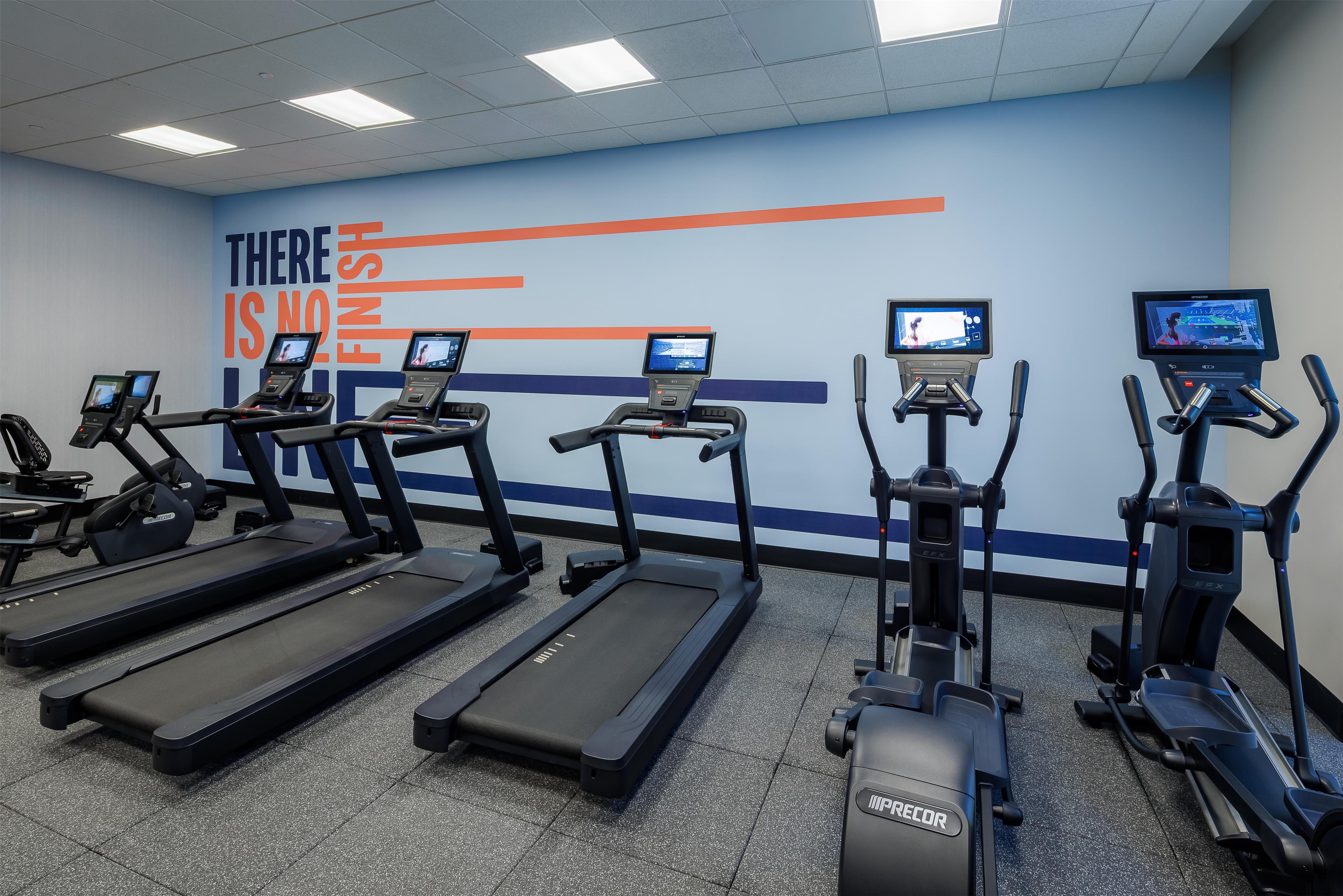 Health club fitness center gym | Hampton Inn & Suites Asheville Biltmore Village