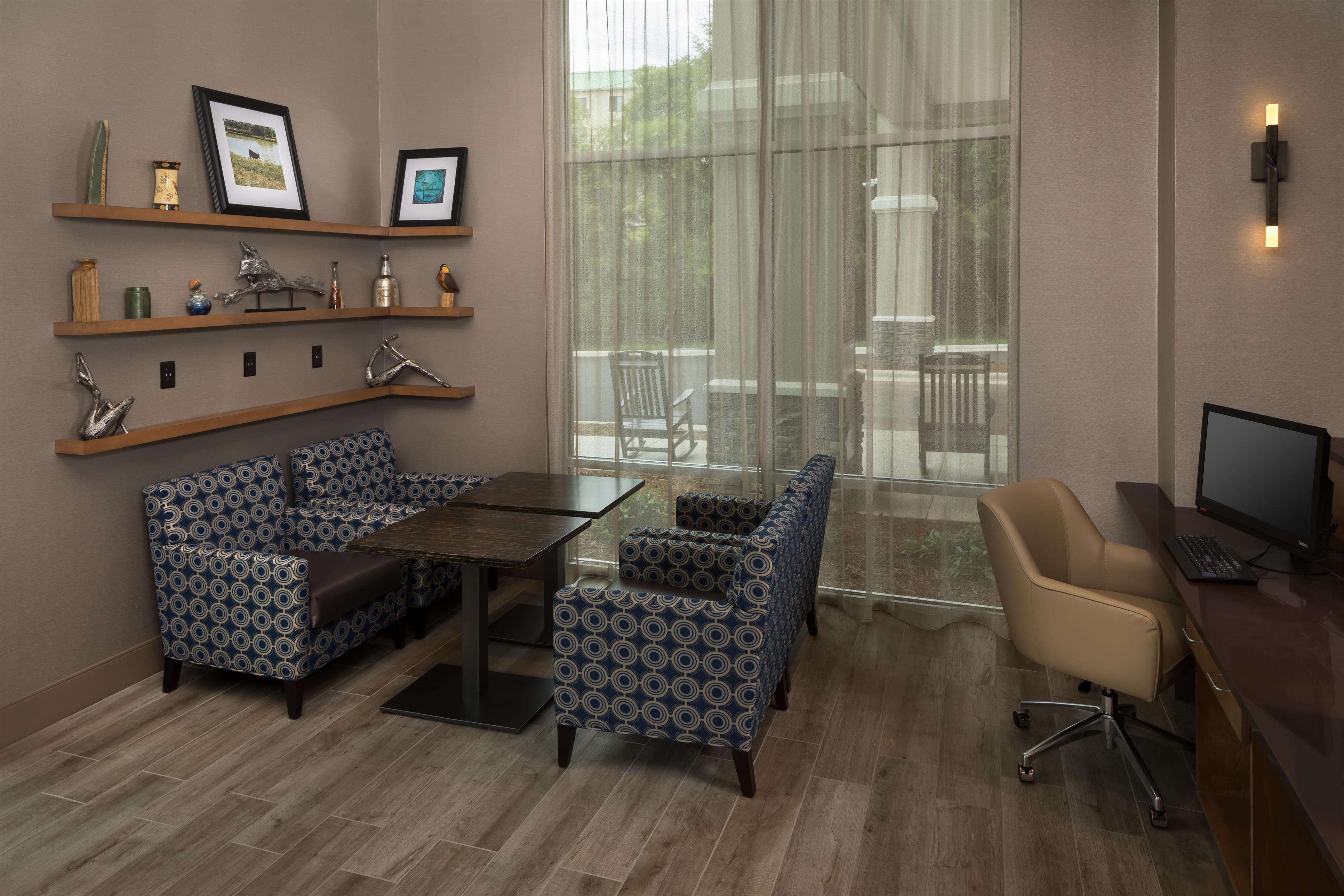 Business Center | Hampton Inn & Suites Asheville Biltmore Village