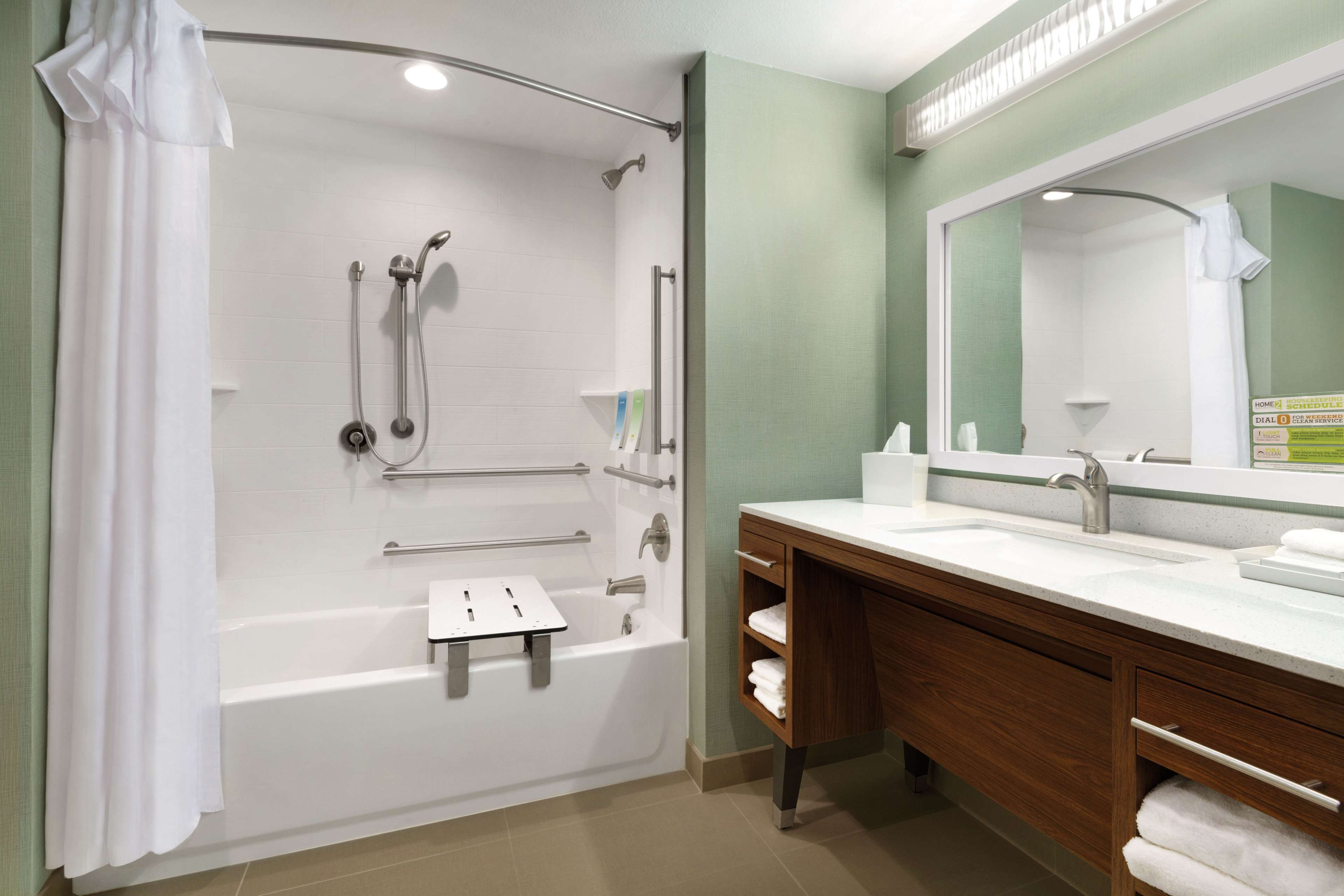 Home2 Suites by Hilton Billings Room Type - 1QN ACC TUB SUITE NONSMOK