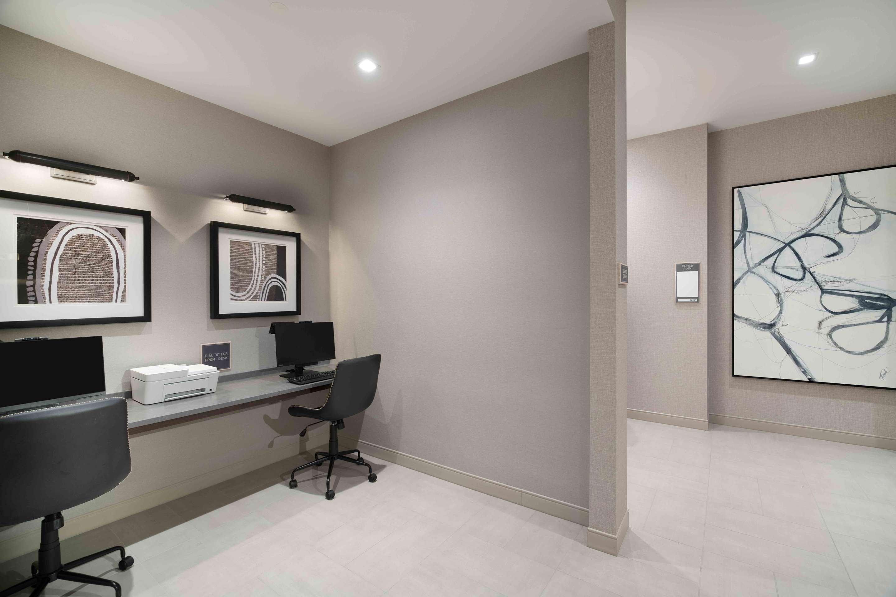 Business Center | Homewood Suites by Hilton Boston Logan Airport Chelsea