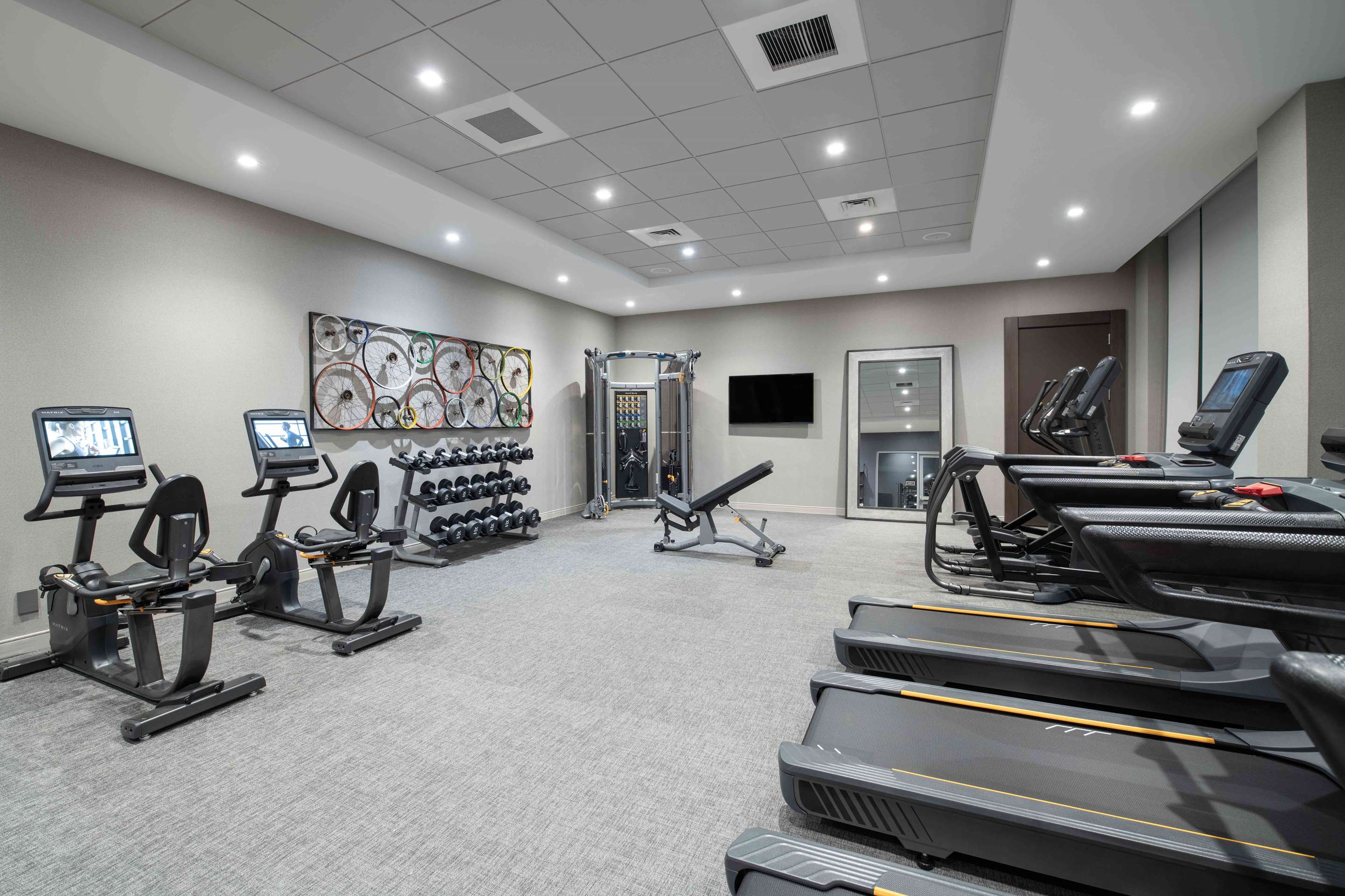 Health club fitness center gym | Homewood Suites by Hilton Boston Logan Airport Chelsea