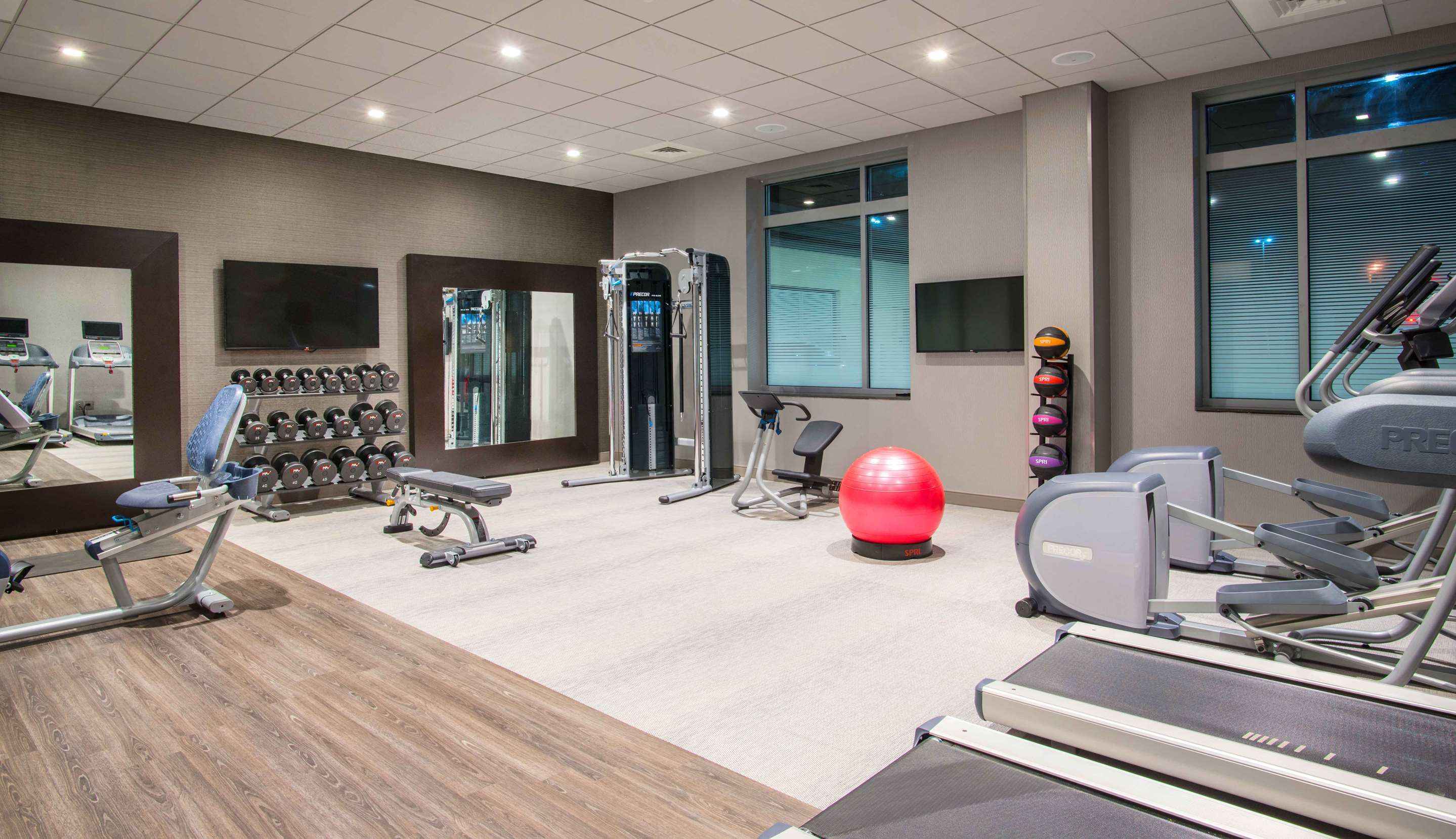 Health club fitness center gym