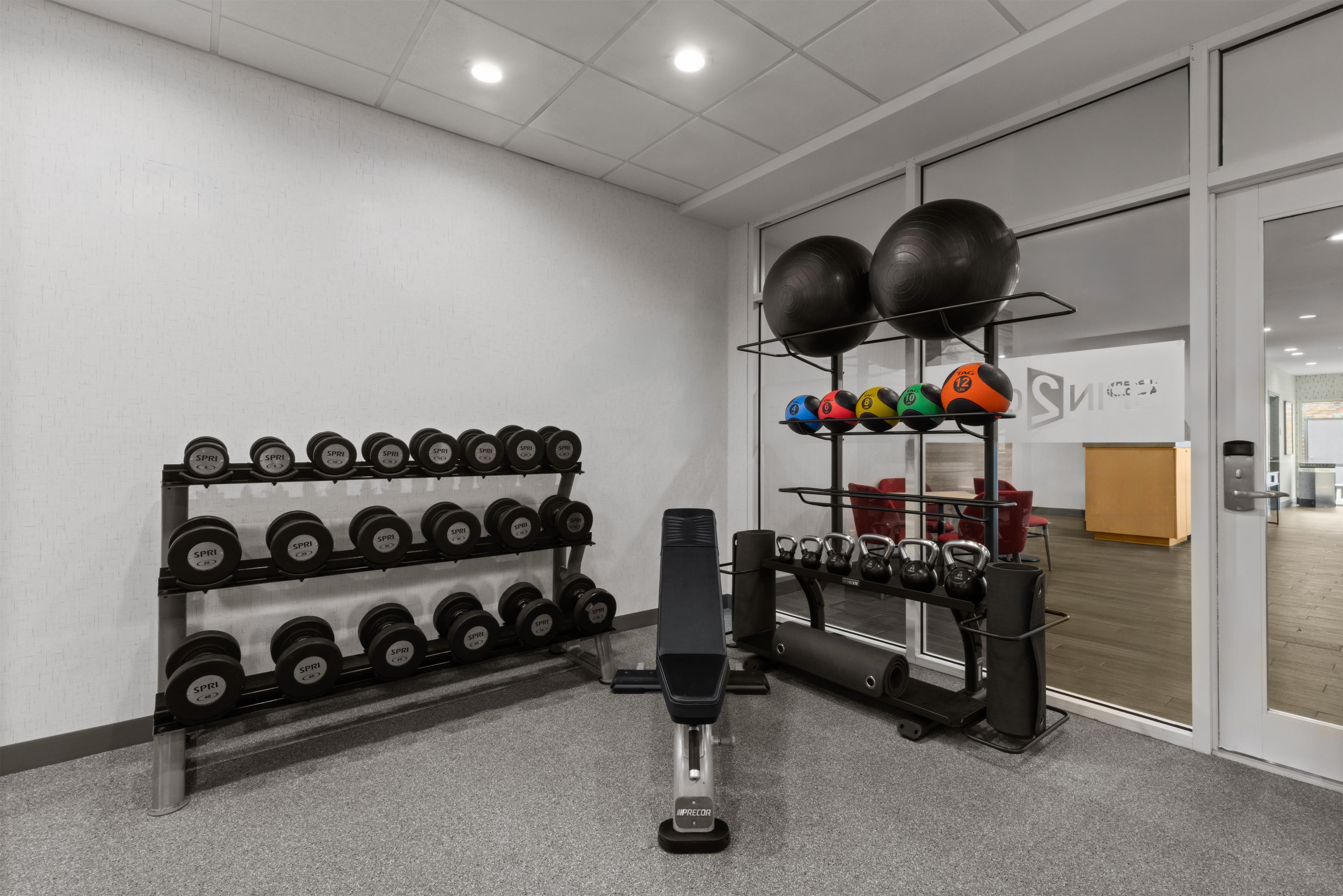 Health club fitness center gym