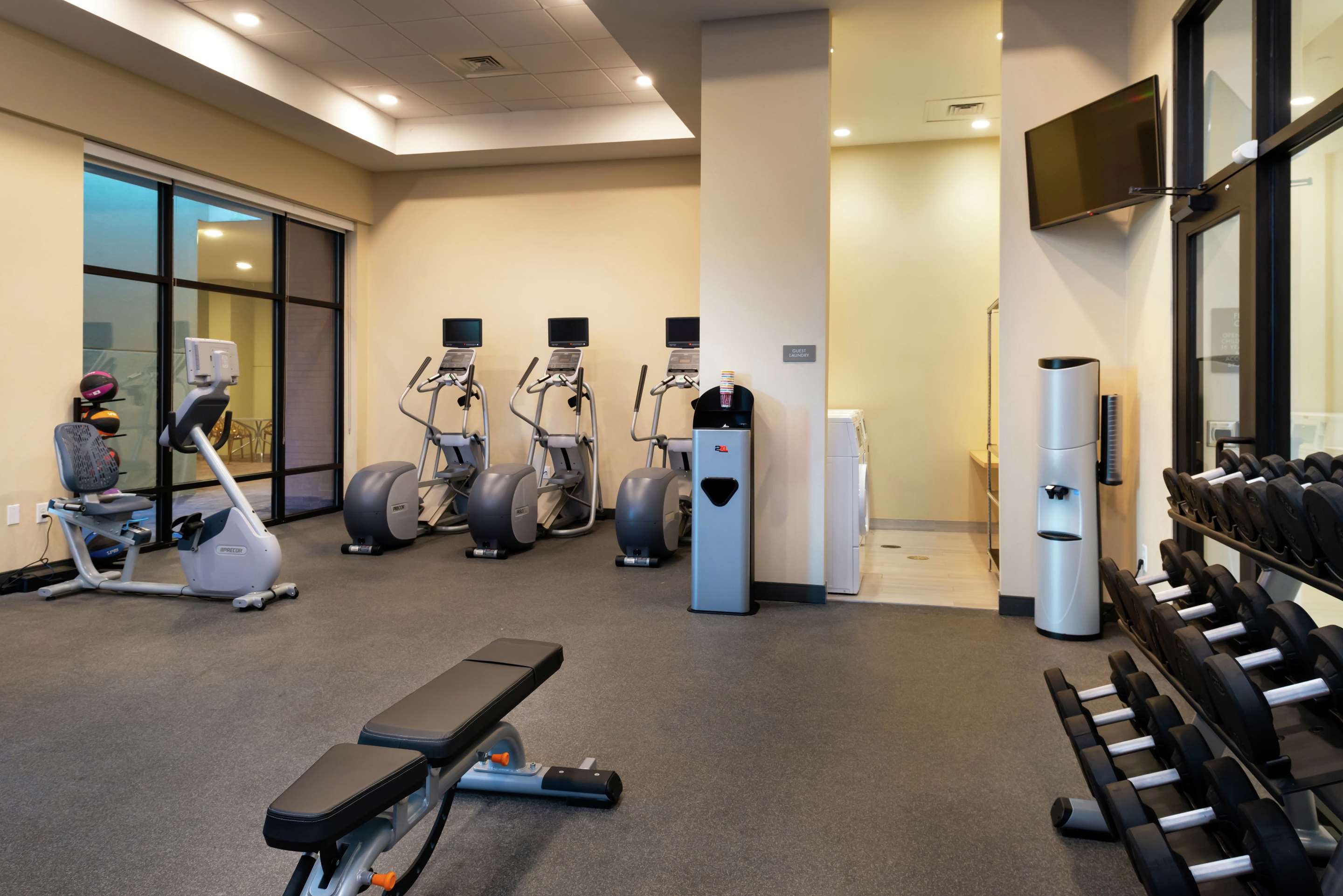 Health club fitness center gym
