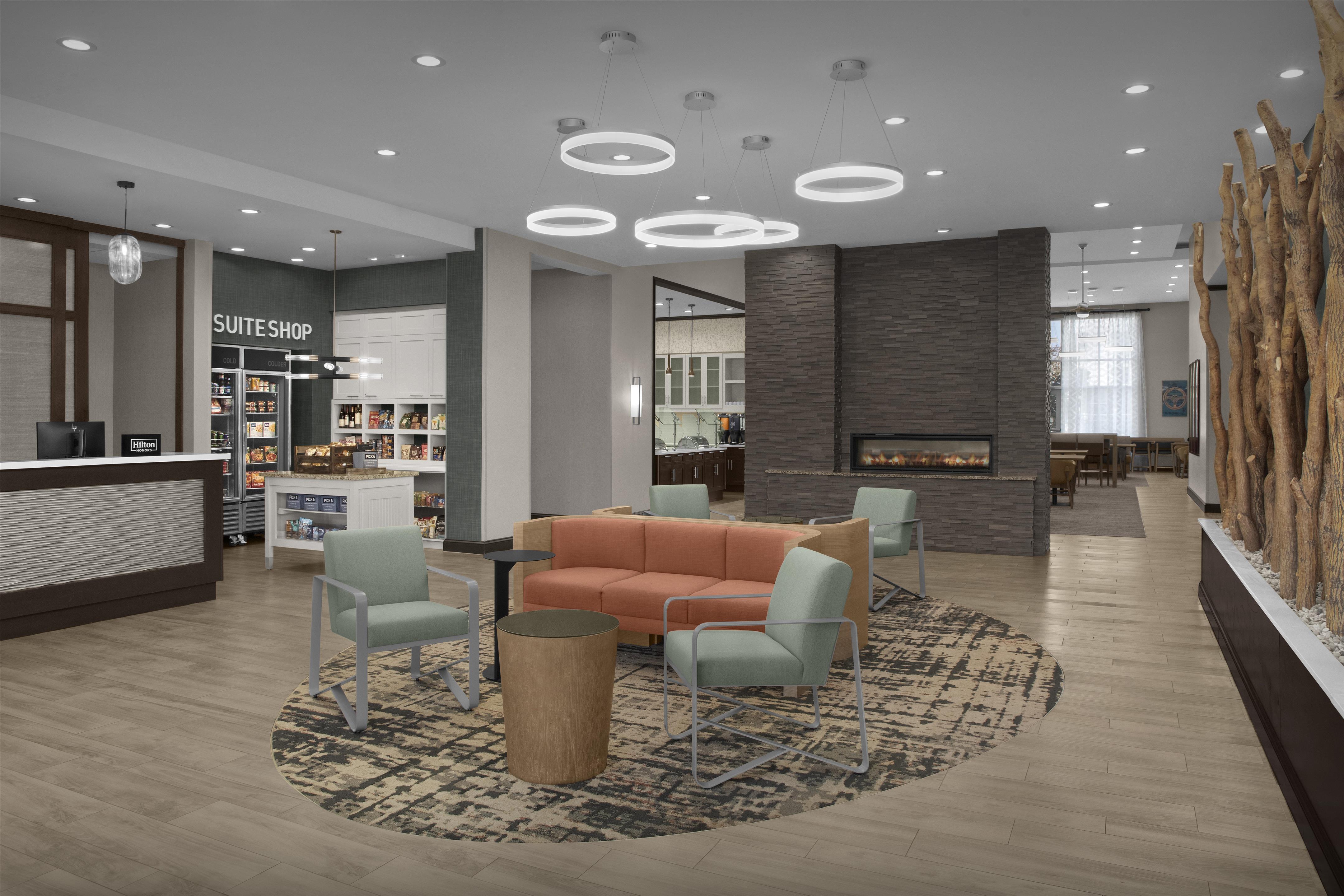 Lobby | Homewood Suites by Hilton Concord Charlotte