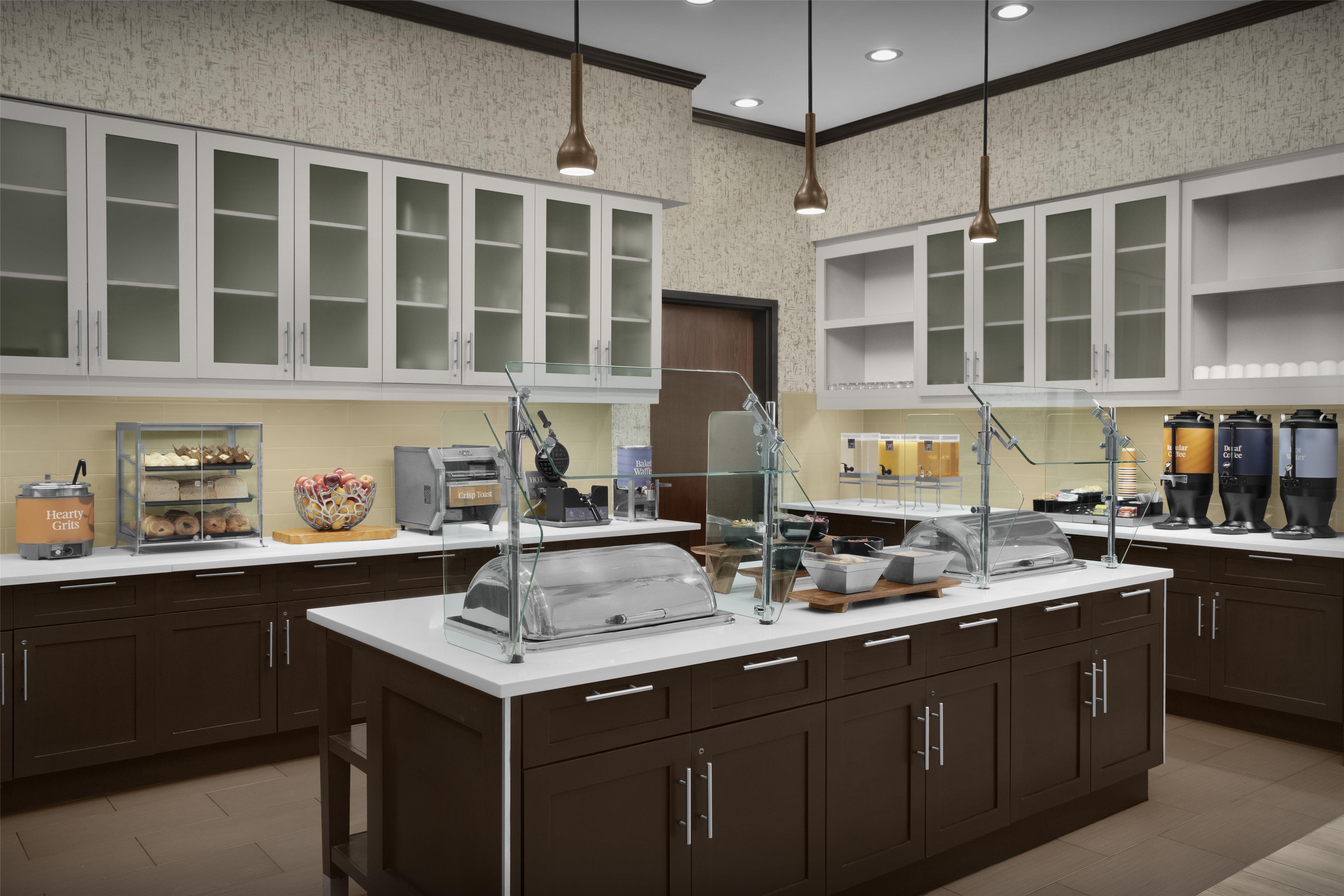 Breakfast Area | Homewood Suites by Hilton Concord Charlotte