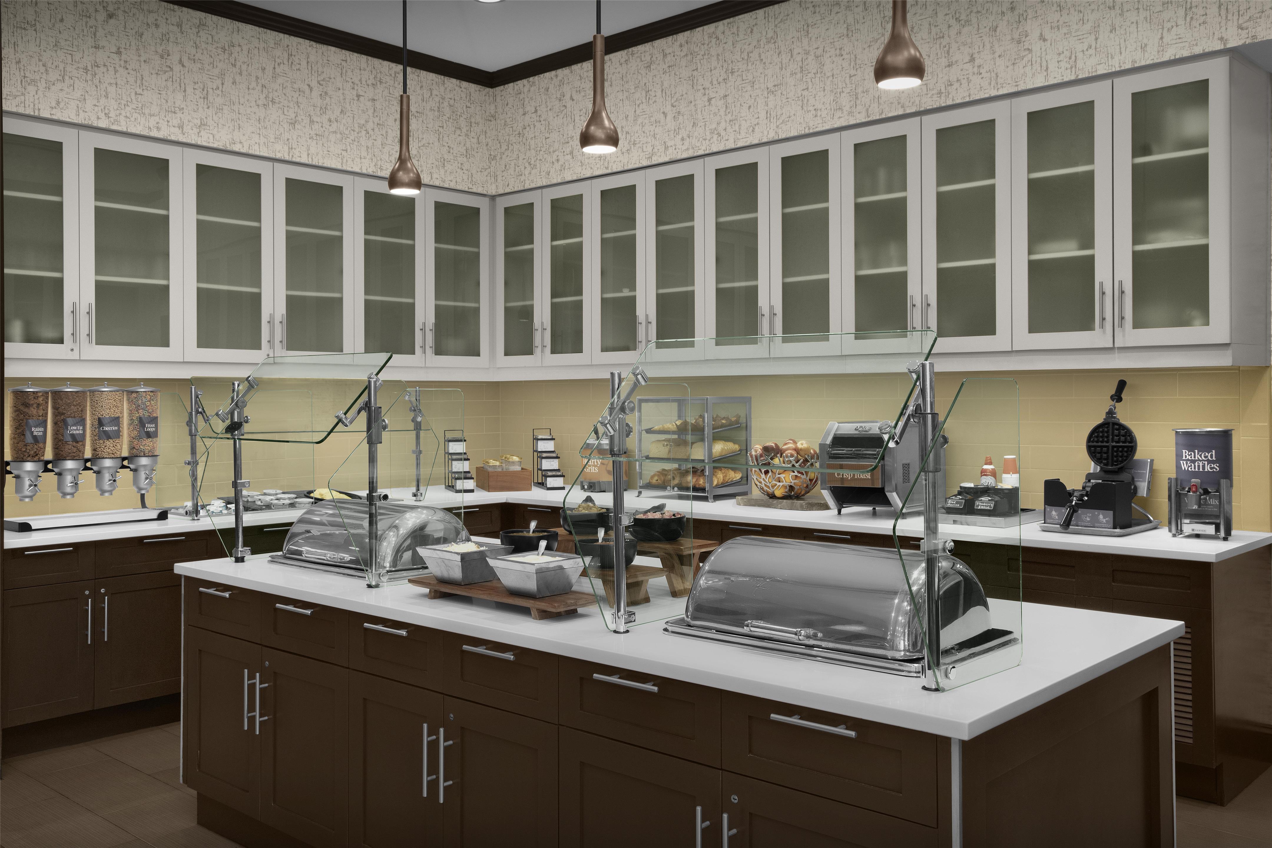 Breakfast Area | Homewood Suites by Hilton Concord Charlotte